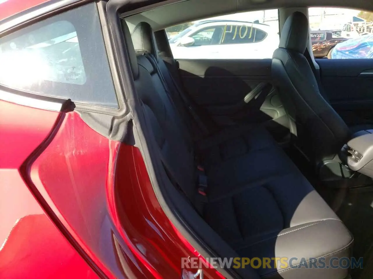 6 fotografías del automóvil dañado 5YJ3E1EA3NF287428 TESLA MODEL 3 2022