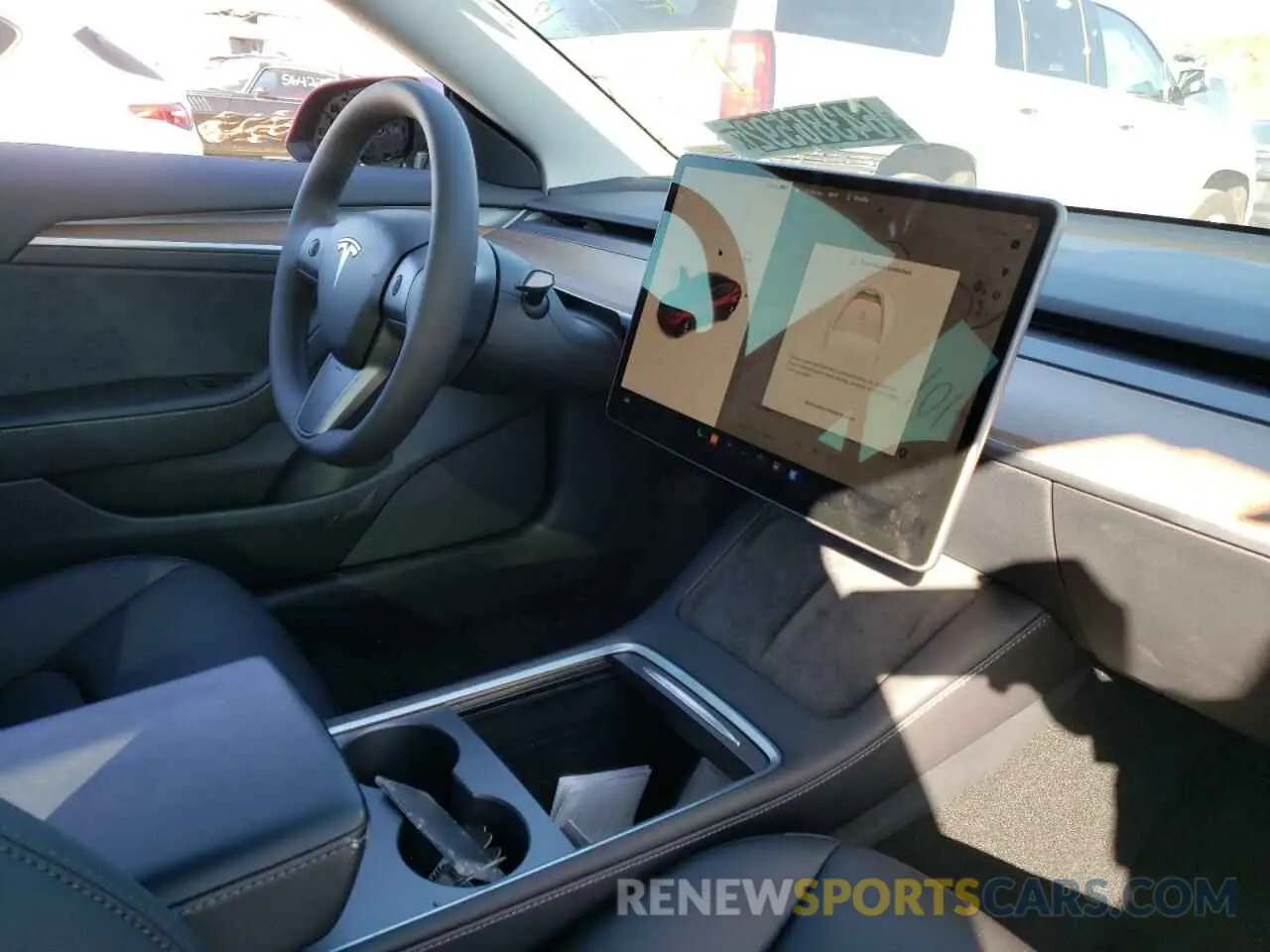 9 fotografías del automóvil dañado 5YJ3E1EA3NF287428 TESLA MODEL 3 2022