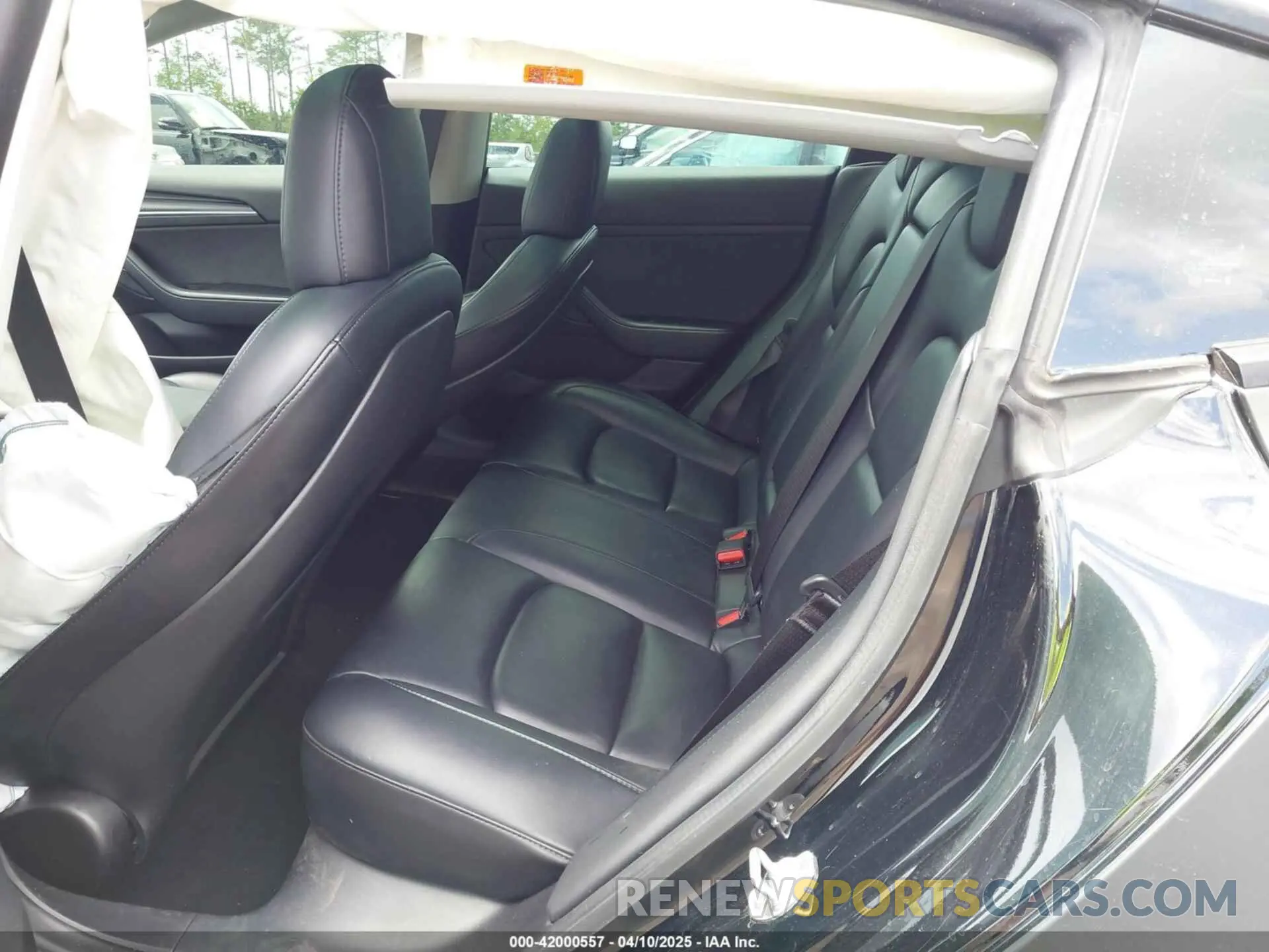 8 fotografías del automóvil dañado 5YJ3E1EA3NF287512 TESLA MODEL 3 2022