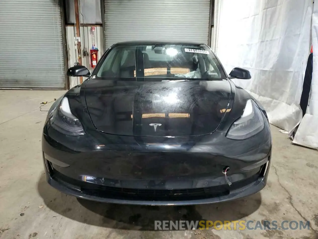 5 fotografías del automóvil dañado 5YJ3E1EA3NF291205 TESLA MODEL 3 2022