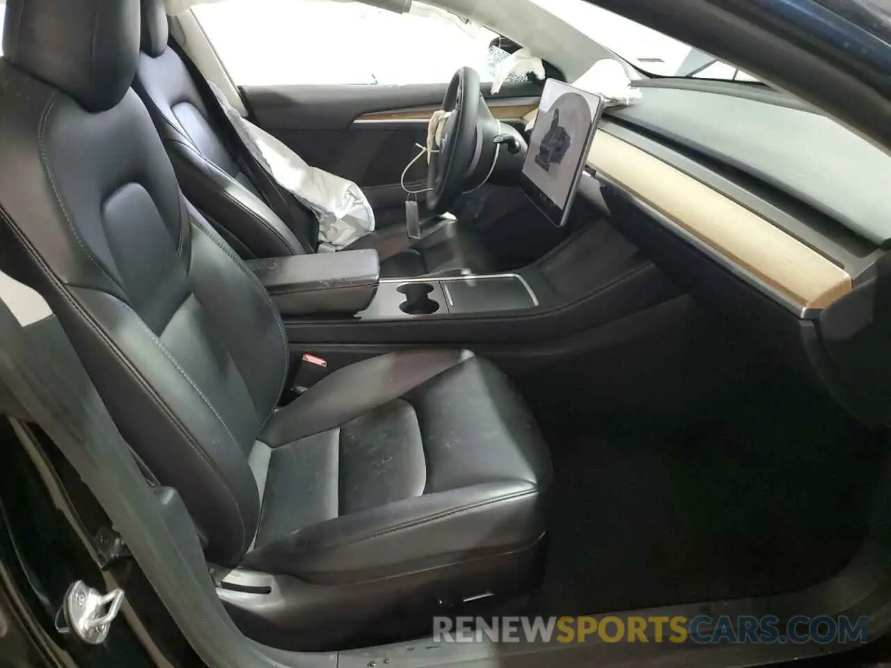 7 fotografías del automóvil dañado 5YJ3E1EA3NF291205 TESLA MODEL 3 2022