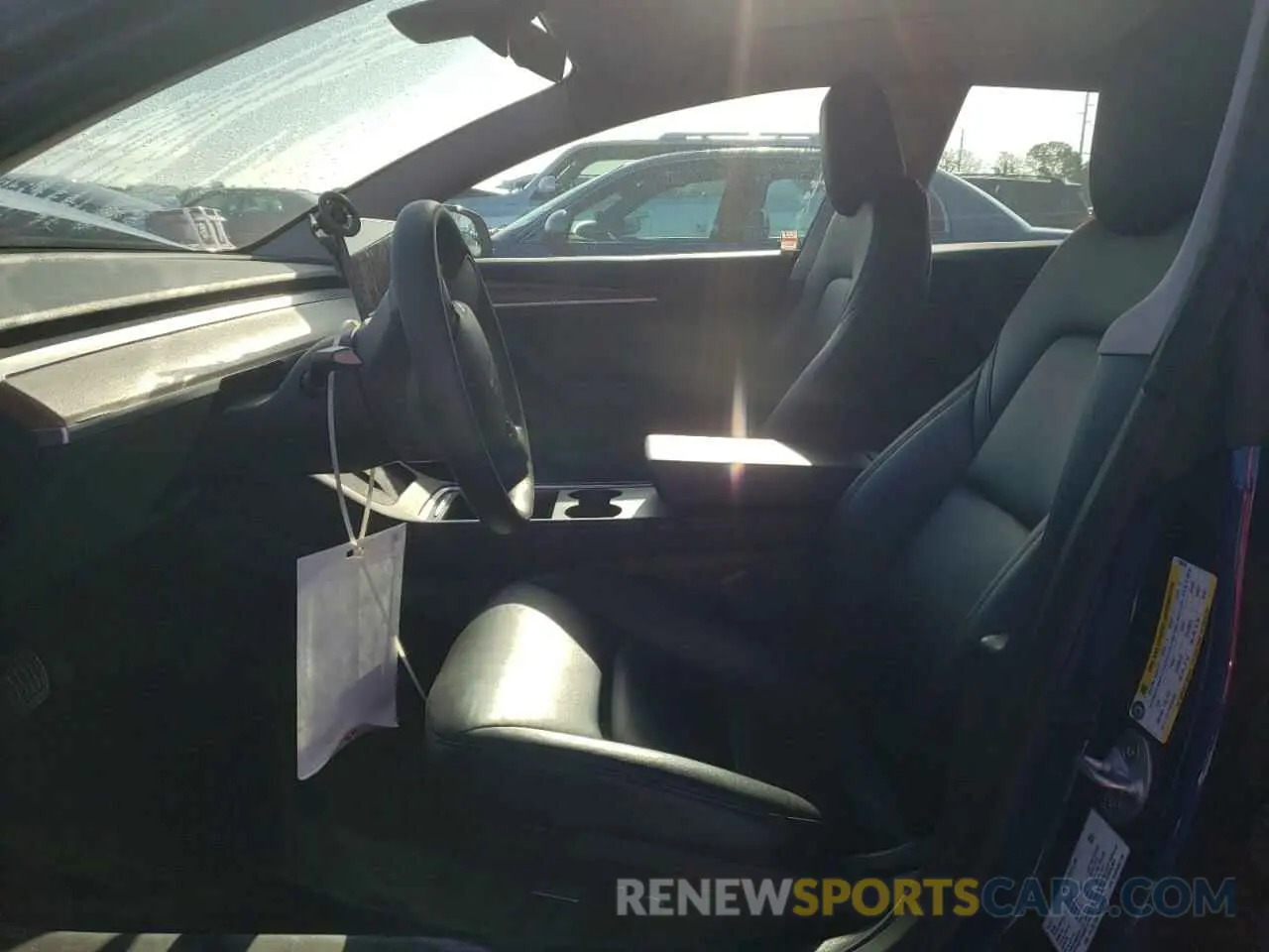 7 fotografías del automóvil dañado 5YJ3E1EA3NF296629 TESLA MODEL 3 2022