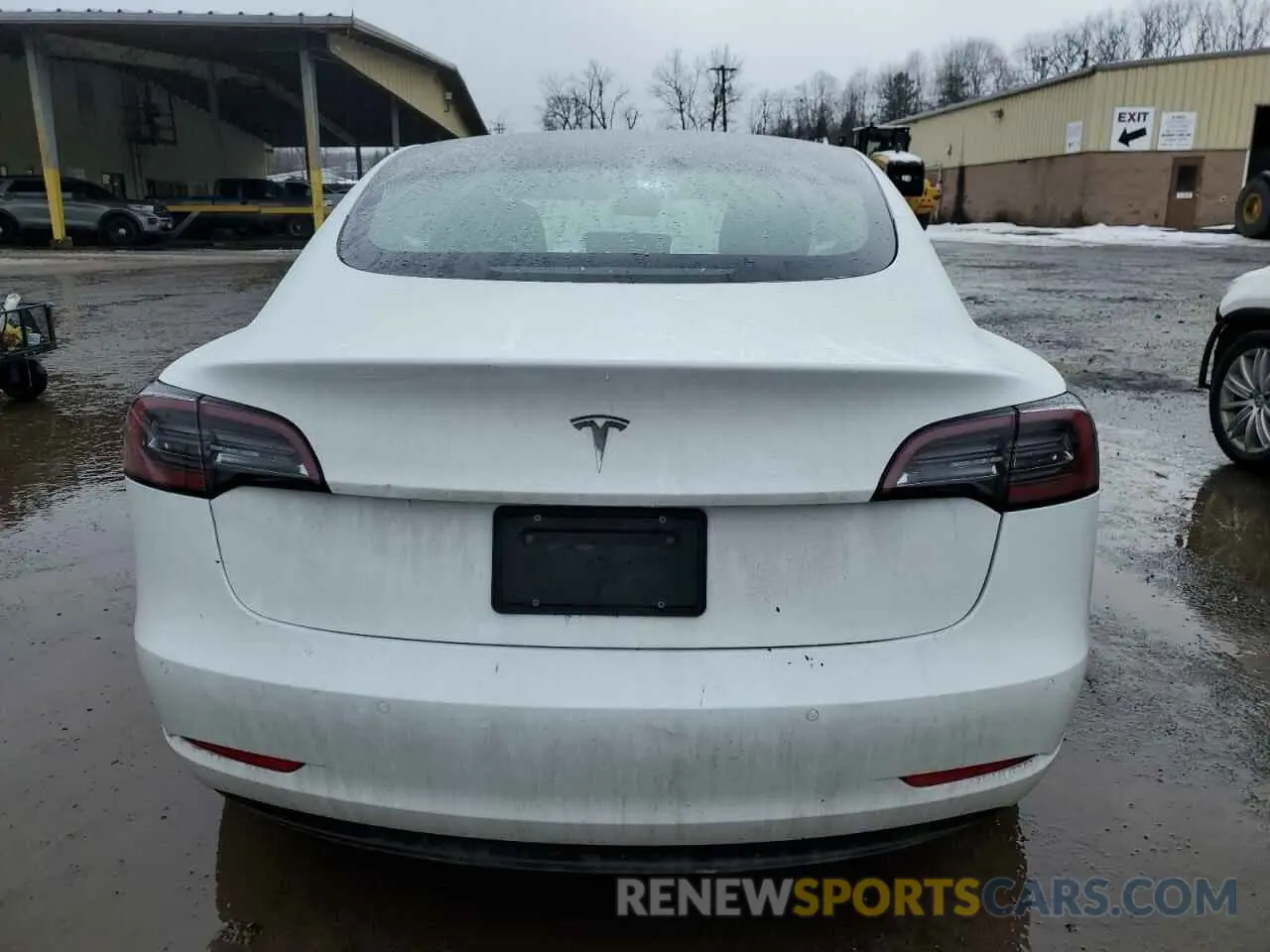 6 fotografías del automóvil dañado 5YJ3E1EA3NF318340 TESLA MODEL 3 2022