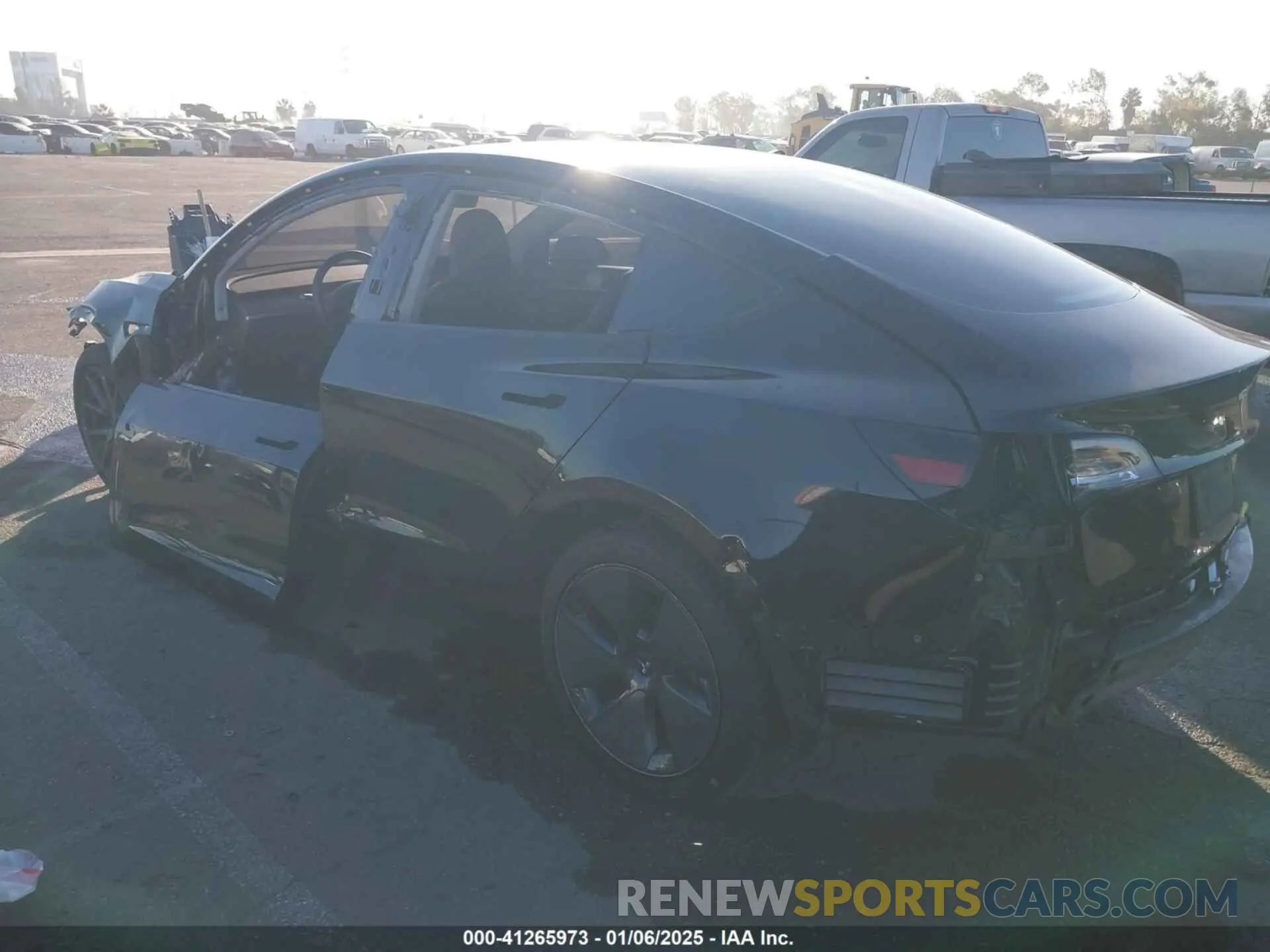 13 fotografías del automóvil dañado 5YJ3E1EA3NF320248 TESLA MODEL 3 2022