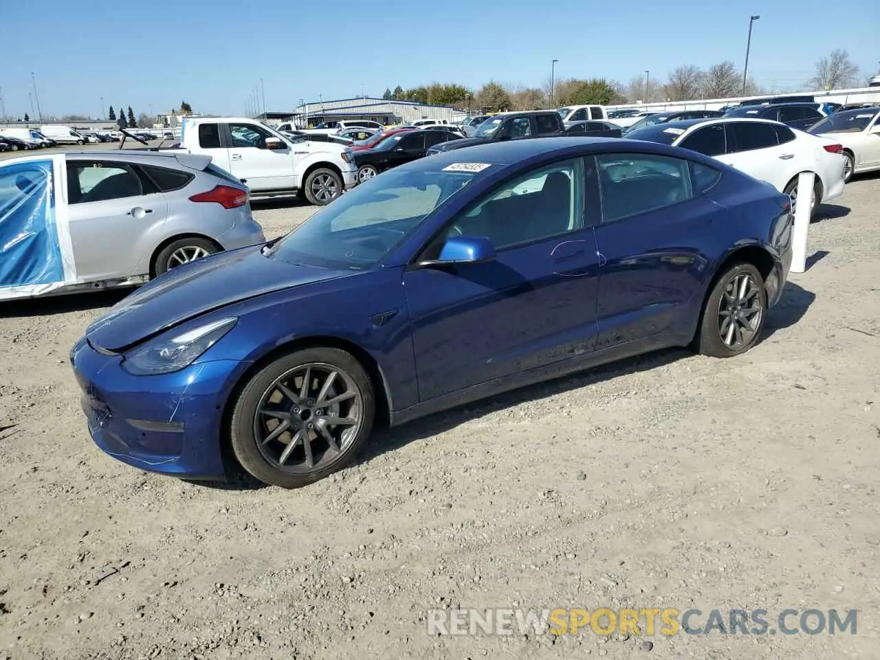 1 fotografías del automóvil dañado 5YJ3E1EA3NF322341 TESLA MODEL 3 2022