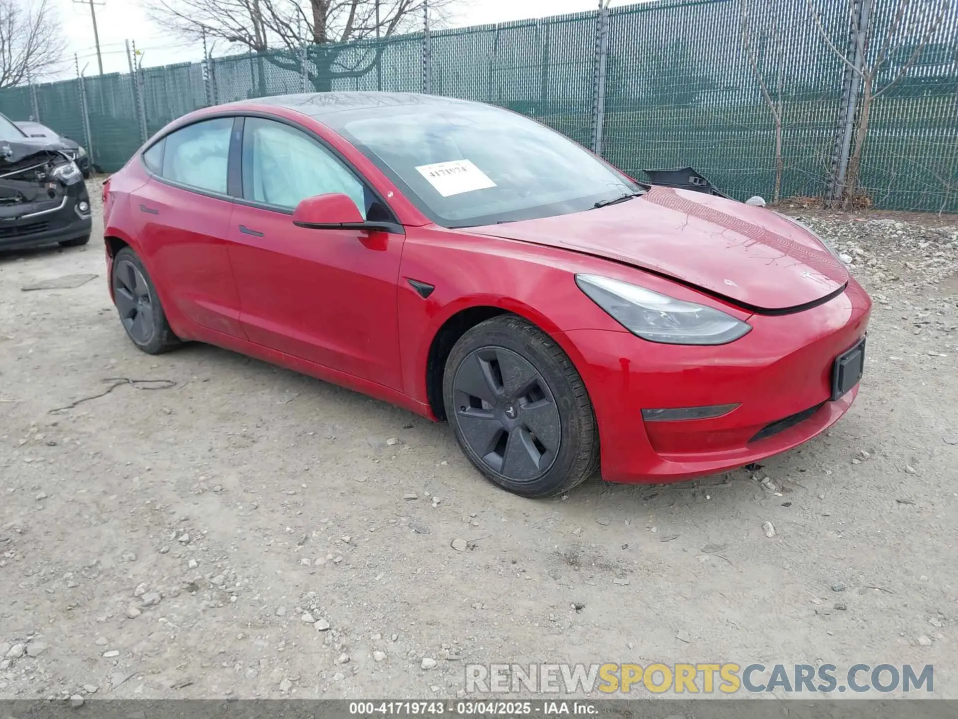 1 fotografías del automóvil dañado 5YJ3E1EA3NF333128 TESLA MODEL 3 2022