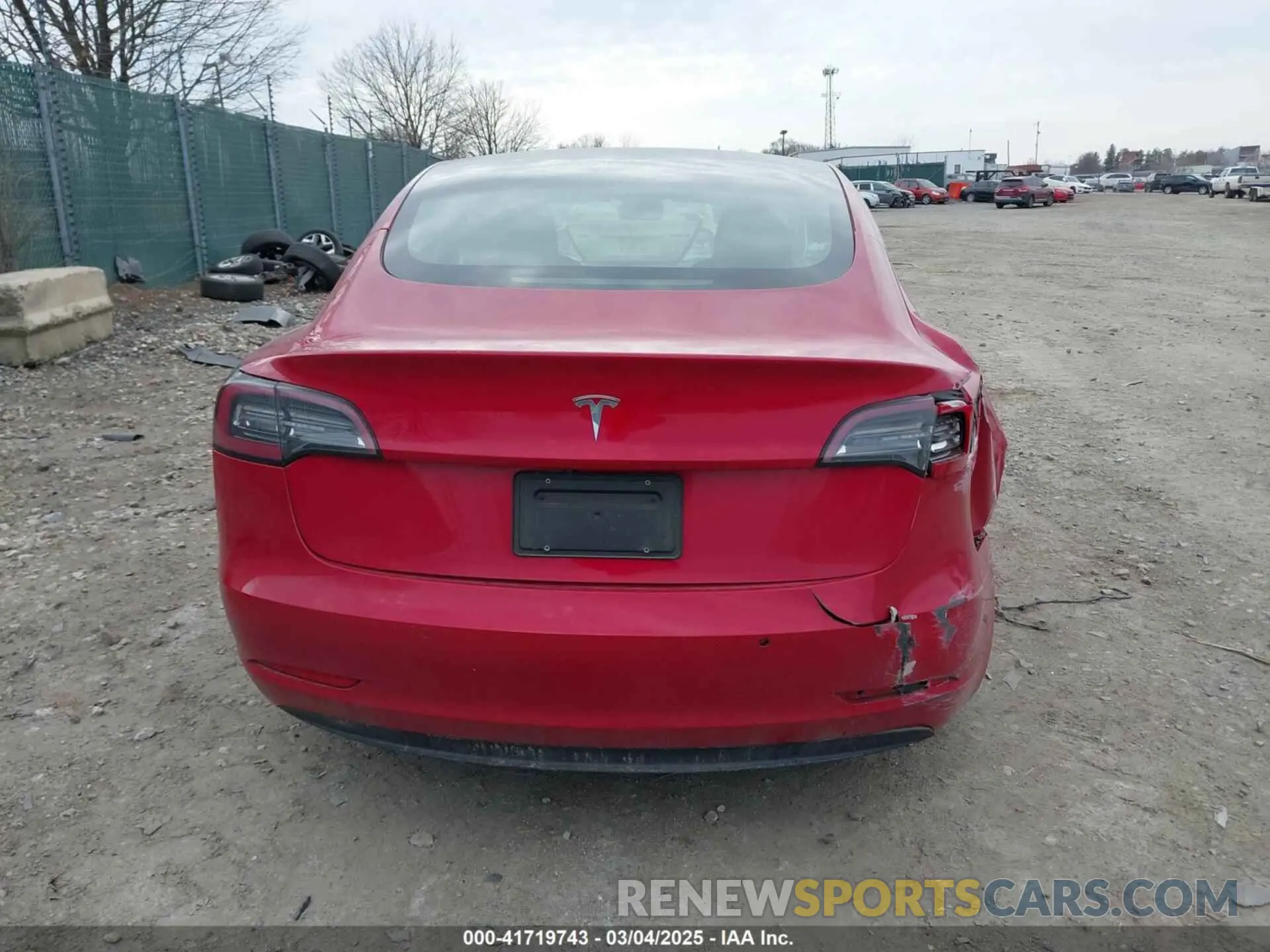 15 fotografías del automóvil dañado 5YJ3E1EA3NF333128 TESLA MODEL 3 2022