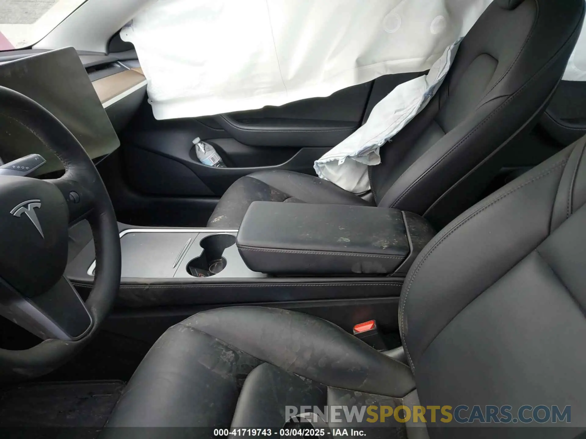 5 fotografías del automóvil dañado 5YJ3E1EA3NF333128 TESLA MODEL 3 2022