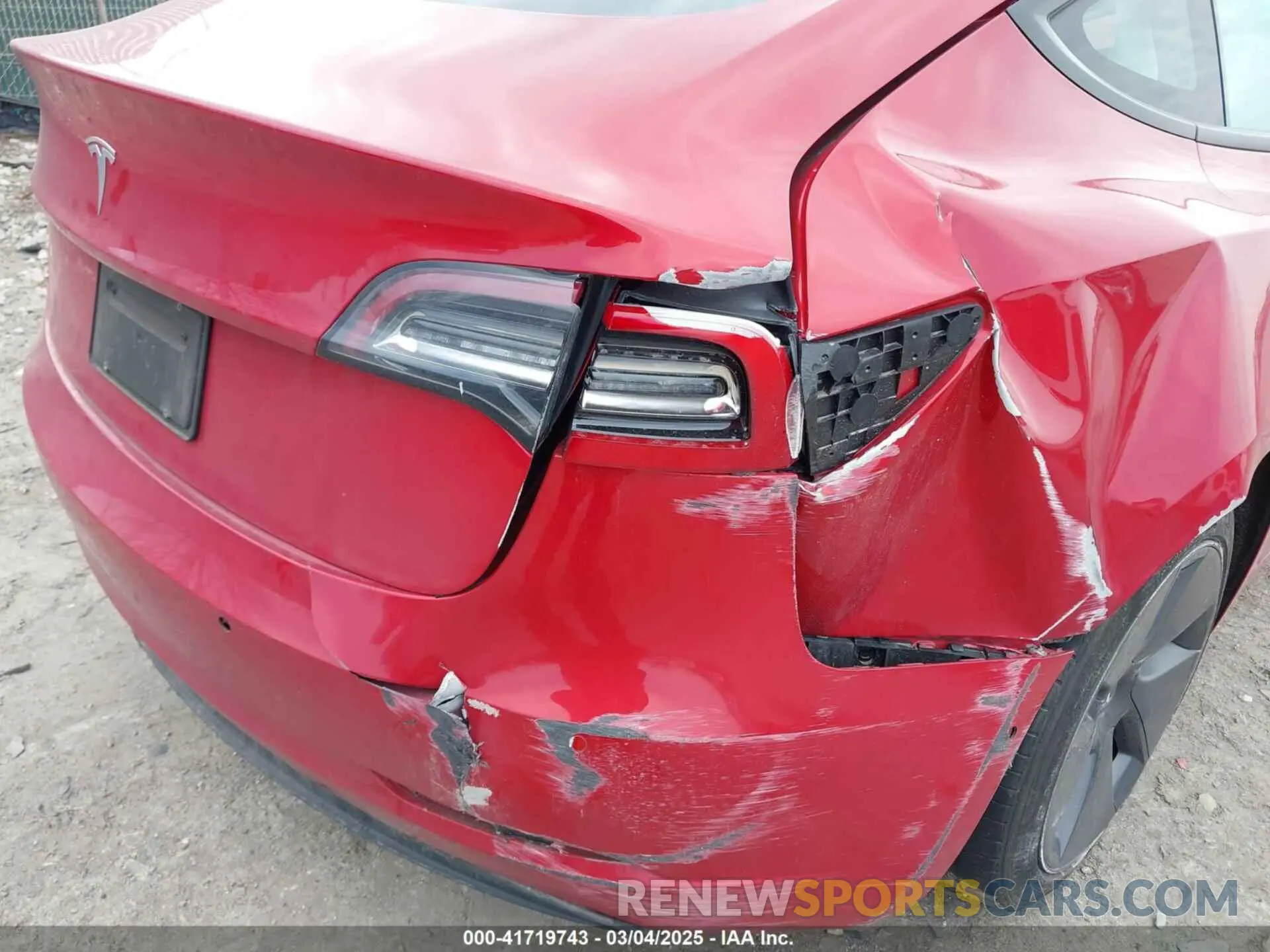 6 fotografías del automóvil dañado 5YJ3E1EA3NF333128 TESLA MODEL 3 2022