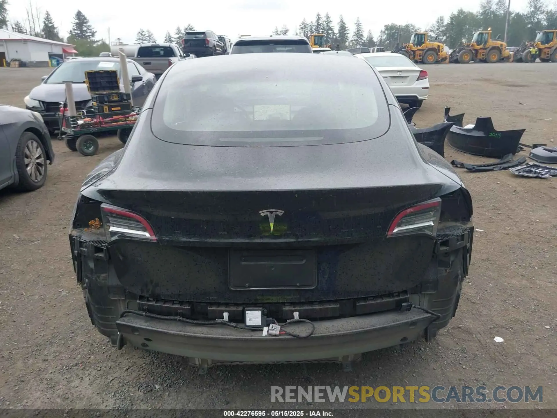 17 fotografías del automóvil dañado 5YJ3E1EA3NF355923 TESLA MODEL 3 2022