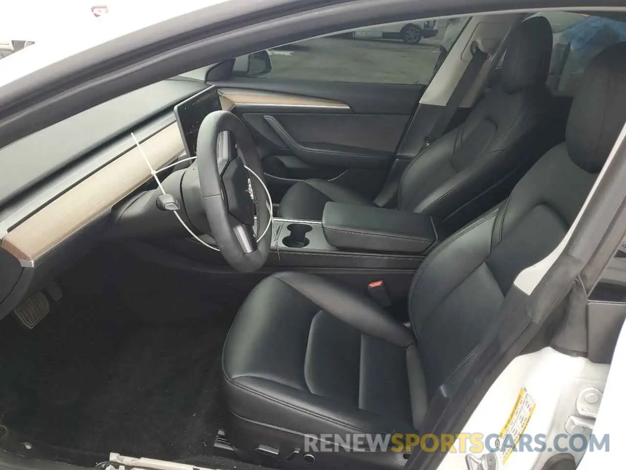 7 fotografías del automóvil dañado 5YJ3E1EA3NF358661 TESLA MODEL 3 2022