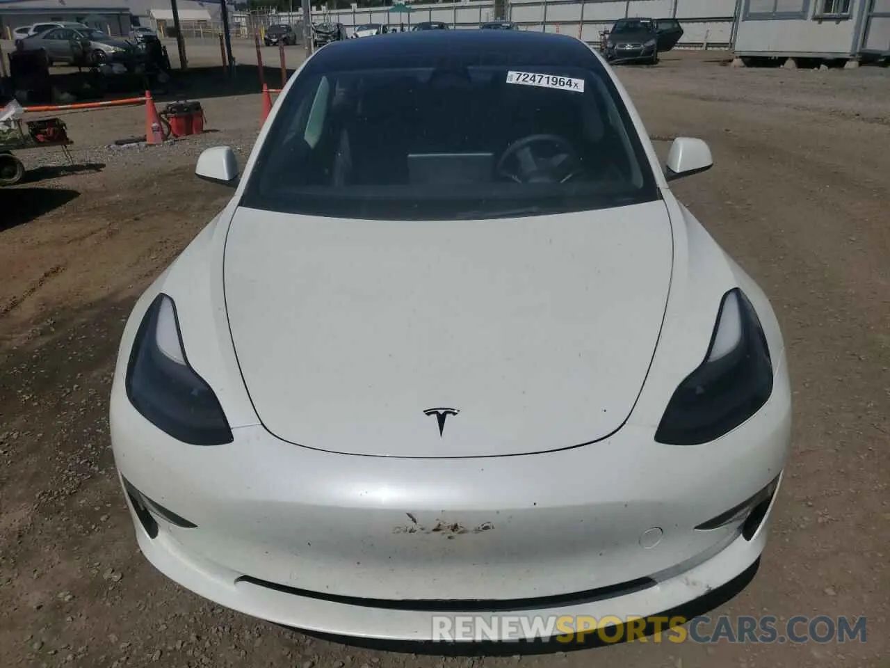 5 fotografías del automóvil dañado 5YJ3E1EA3NF358983 TESLA MODEL 3 2022