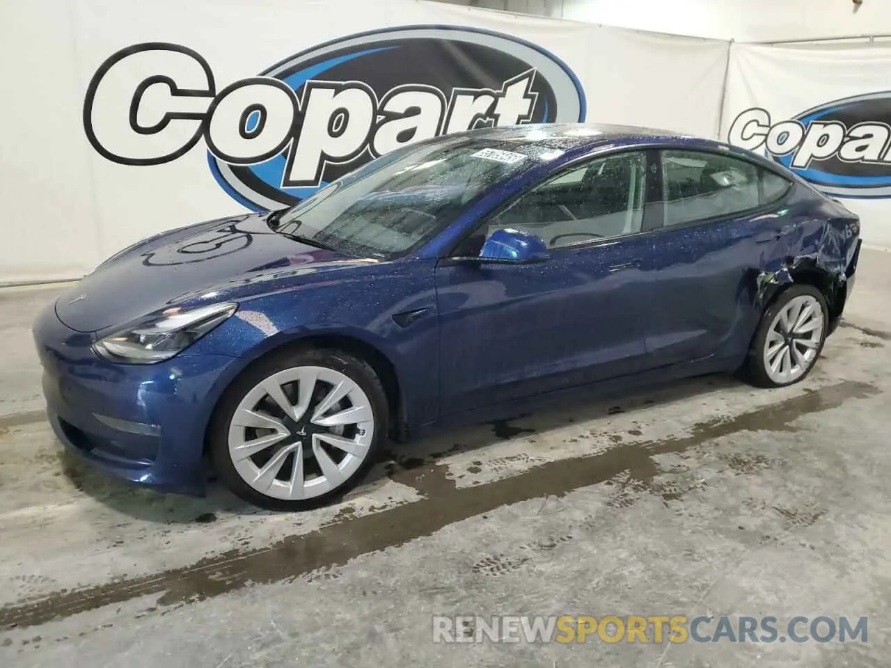 1 fotografías del automóvil dañado 5YJ3E1EA3NF368669 TESLA MODEL 3 2022