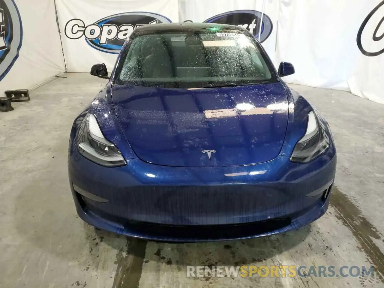 5 fotografías del automóvil dañado 5YJ3E1EA3NF368669 TESLA MODEL 3 2022