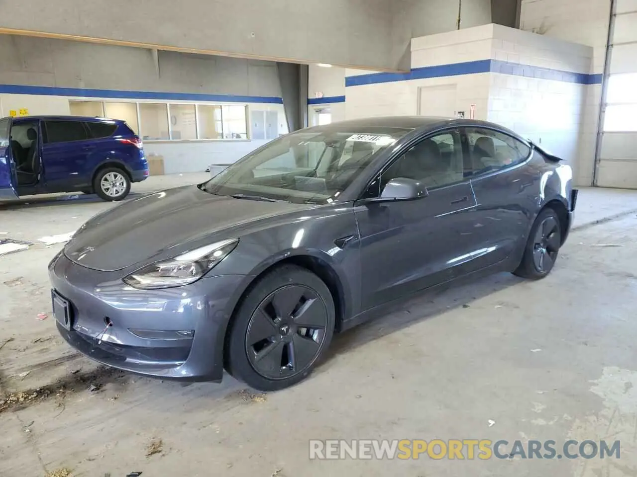 1 fotografías del automóvil dañado 5YJ3E1EA3NF370048 TESLA MODEL 3 2022