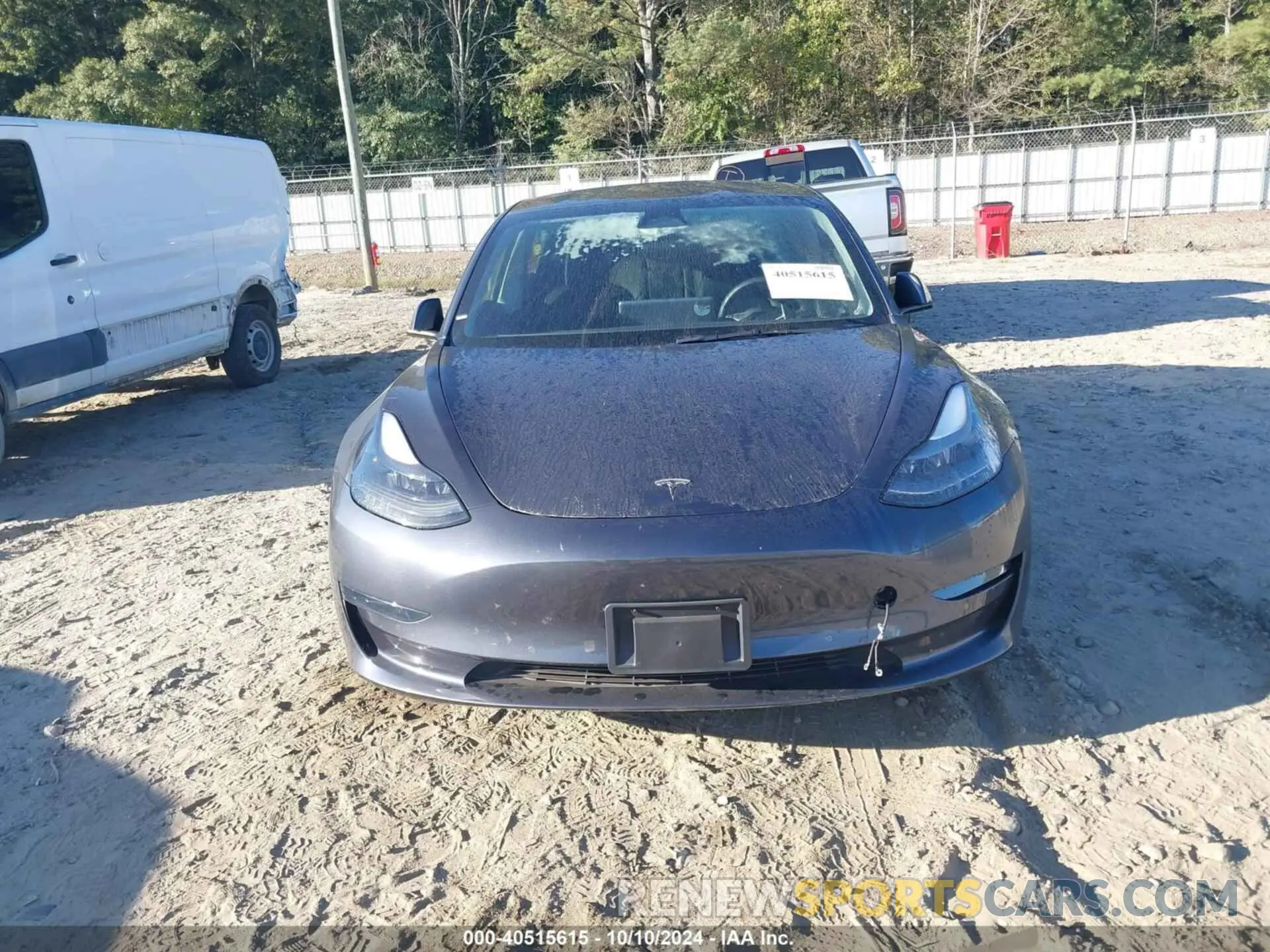 12 fotografías del automóvil dañado 5YJ3E1EA3NF370051 TESLA MODEL 3 2022