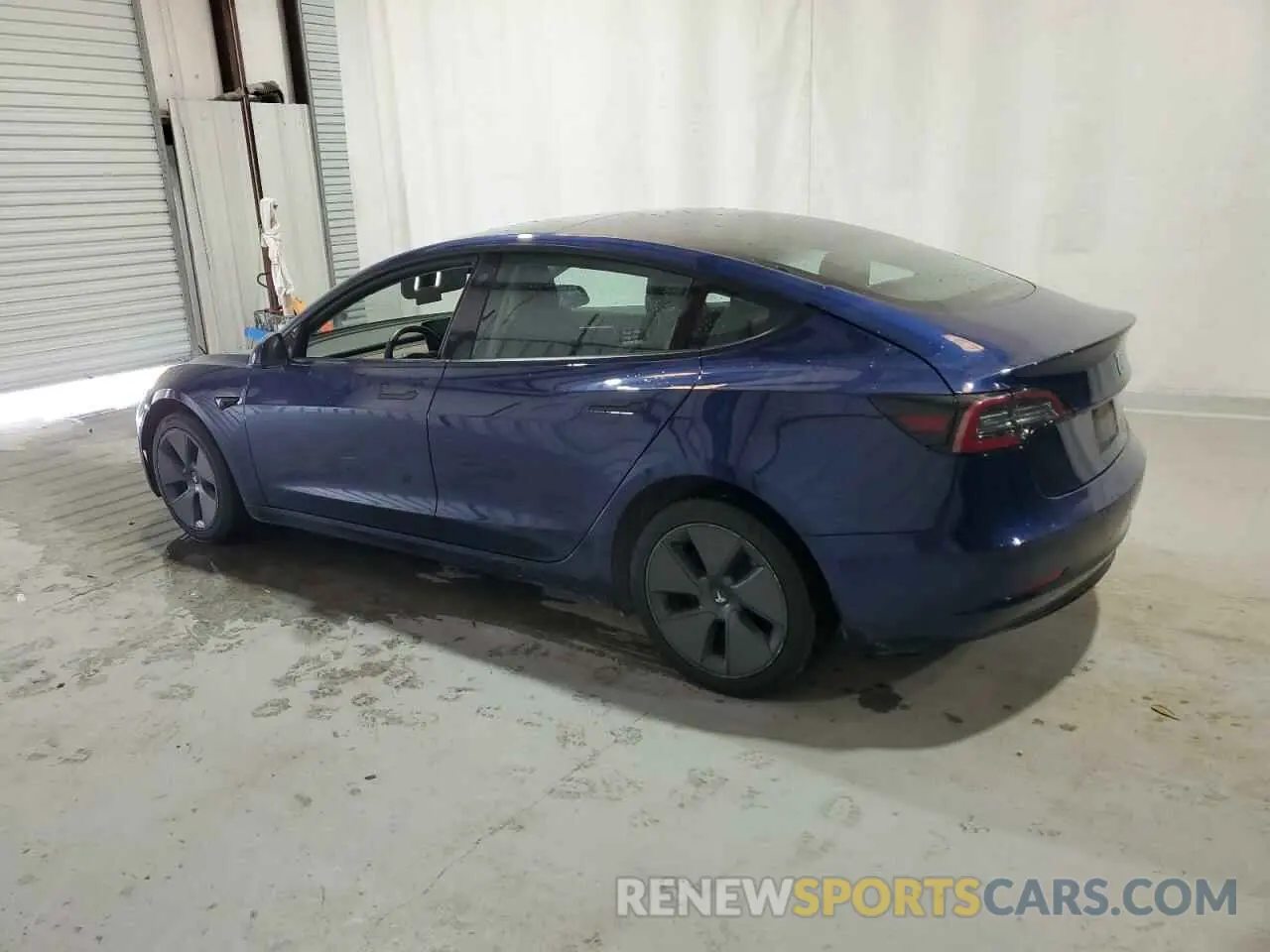 2 fotografías del automóvil dañado 5YJ3E1EA3NF370714 TESLA MODEL 3 2022