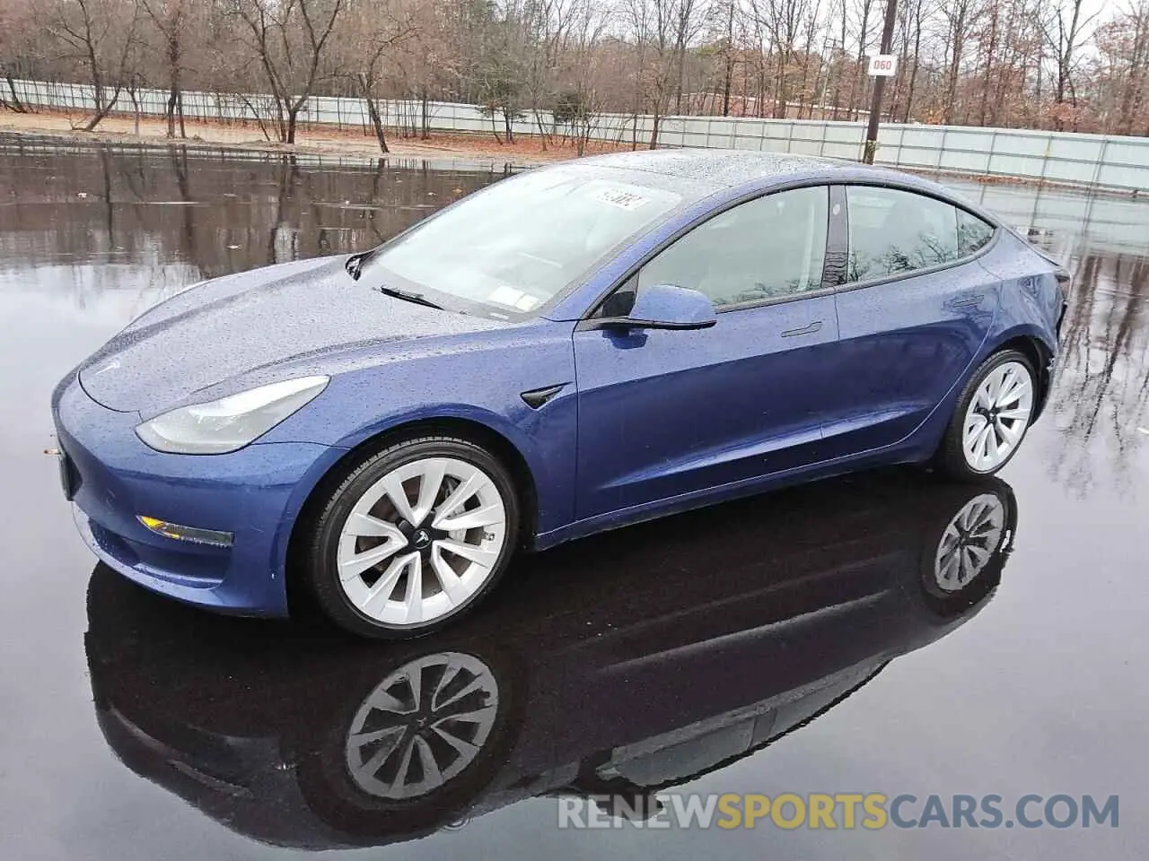 1 fotografías del automóvil dañado 5YJ3E1EA3NF371961 TESLA MODEL 3 2022