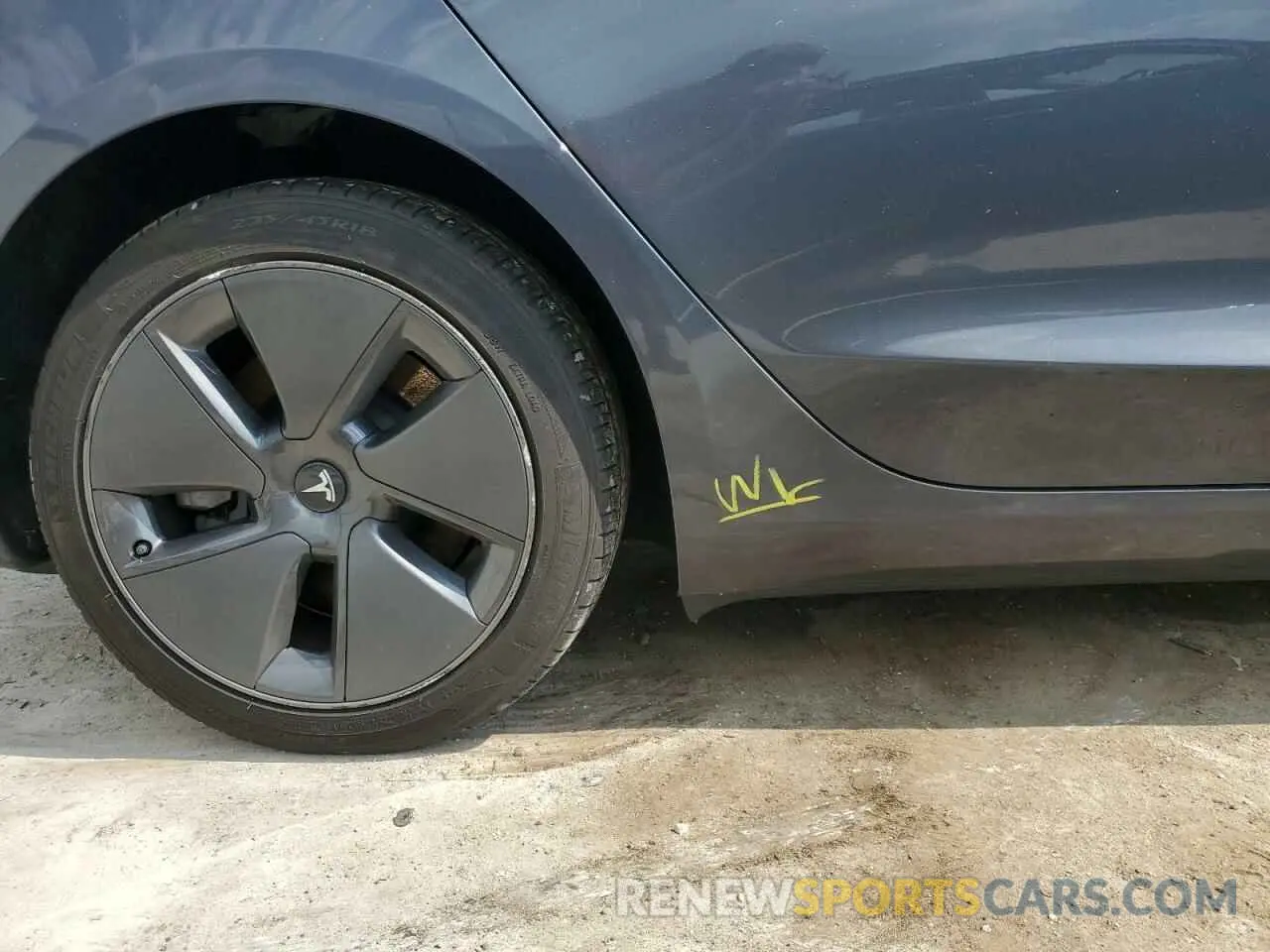 12 fotografías del automóvil dañado 5YJ3E1EA3NF375539 TESLA MODEL 3 2022