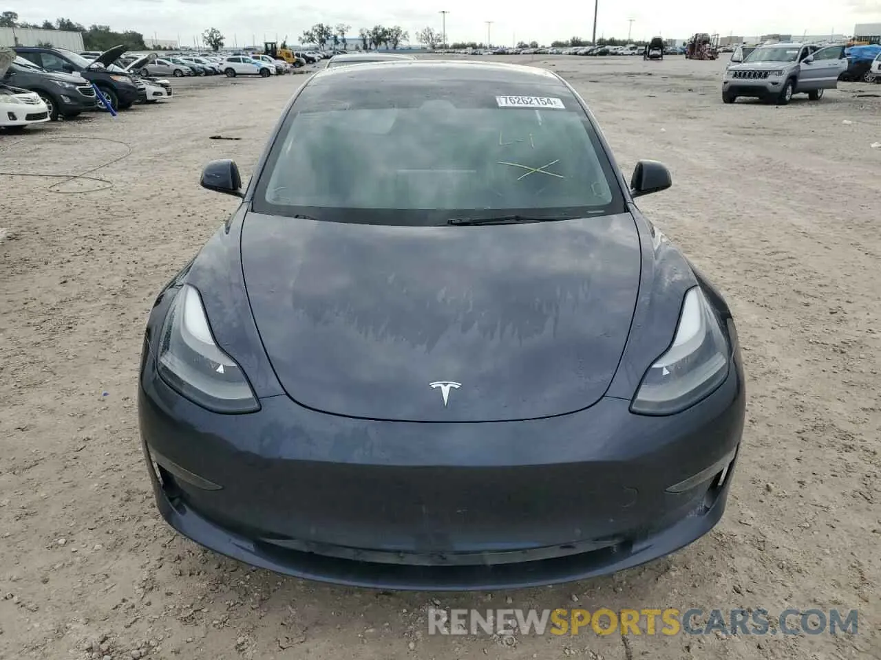 5 fotografías del automóvil dañado 5YJ3E1EA3NF375539 TESLA MODEL 3 2022