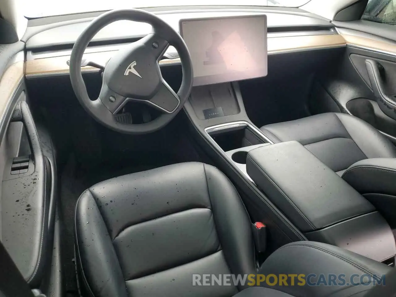 8 fotografías del automóvil dañado 5YJ3E1EA3NF375539 TESLA MODEL 3 2022