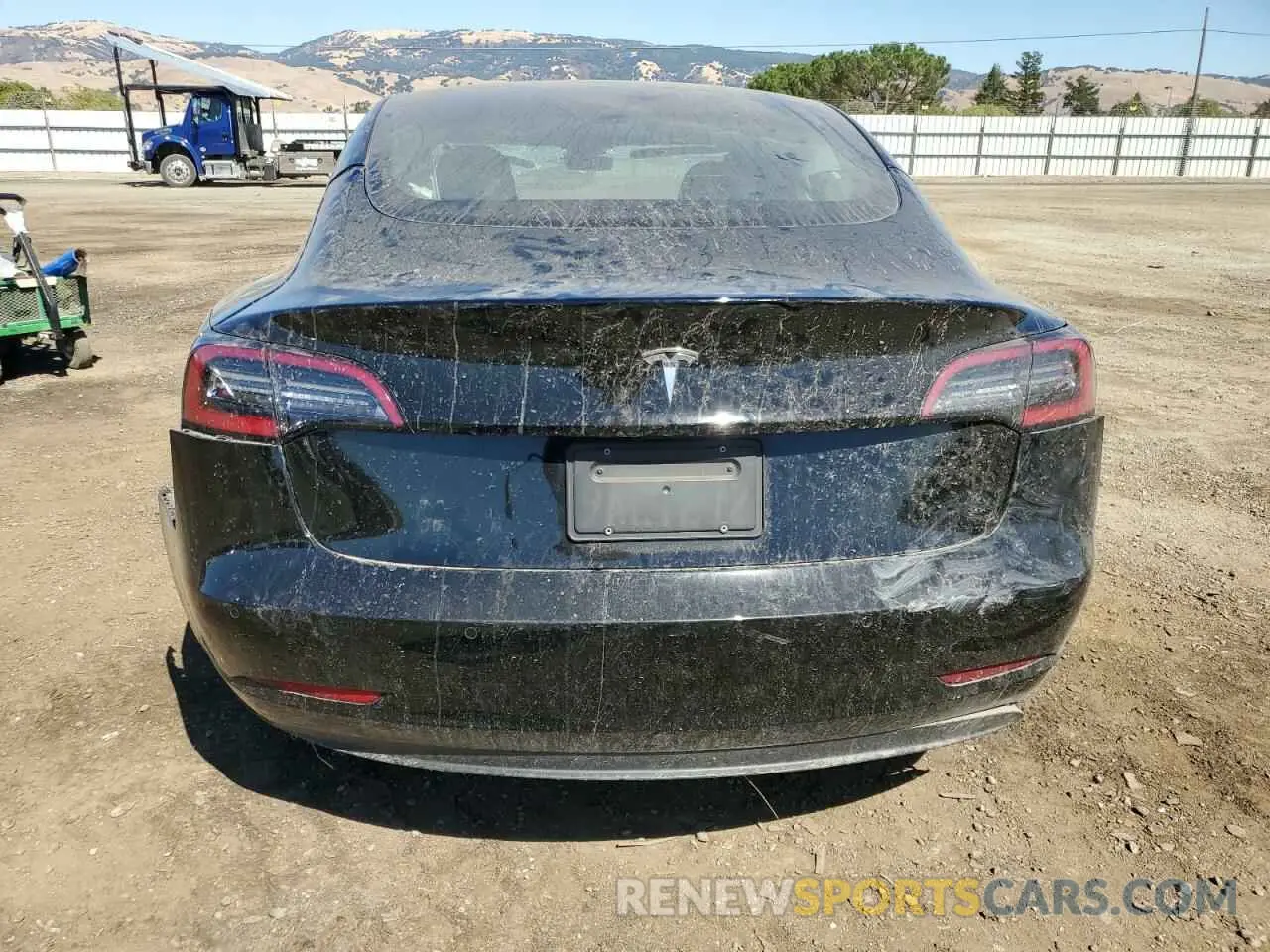 6 fotografías del automóvil dañado 5YJ3E1EA4NF200488 TESLA MODEL 3 2022