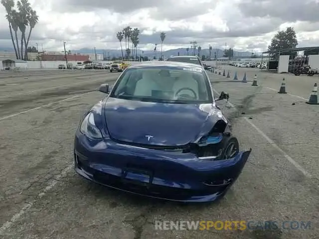 10 fotografías del automóvil dañado 5YJ3E1EA4NF248458 TESLA MODEL 3 2022