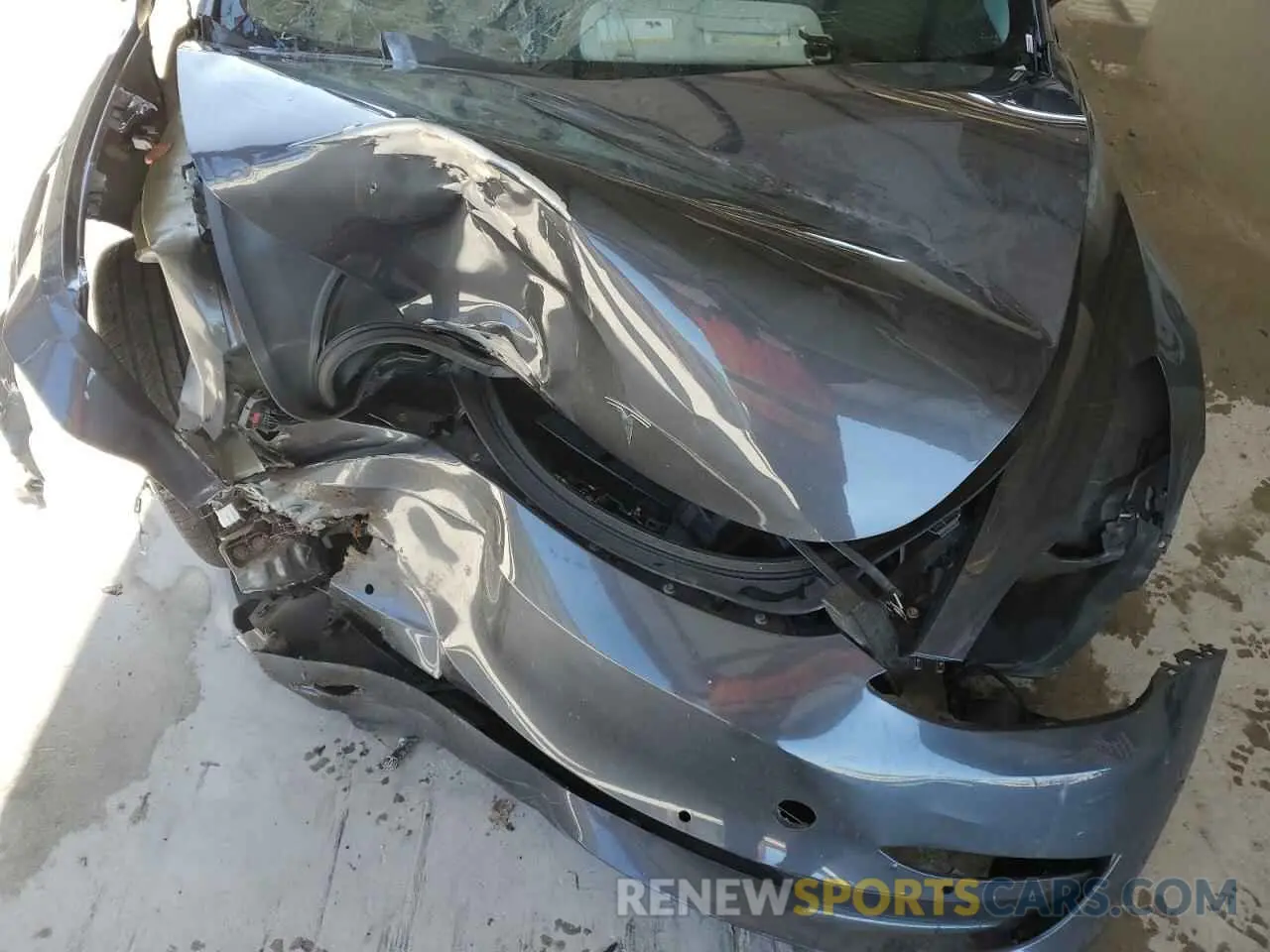 11 fotografías del automóvil dañado 5YJ3E1EA4NF285493 TESLA MODEL 3 2022