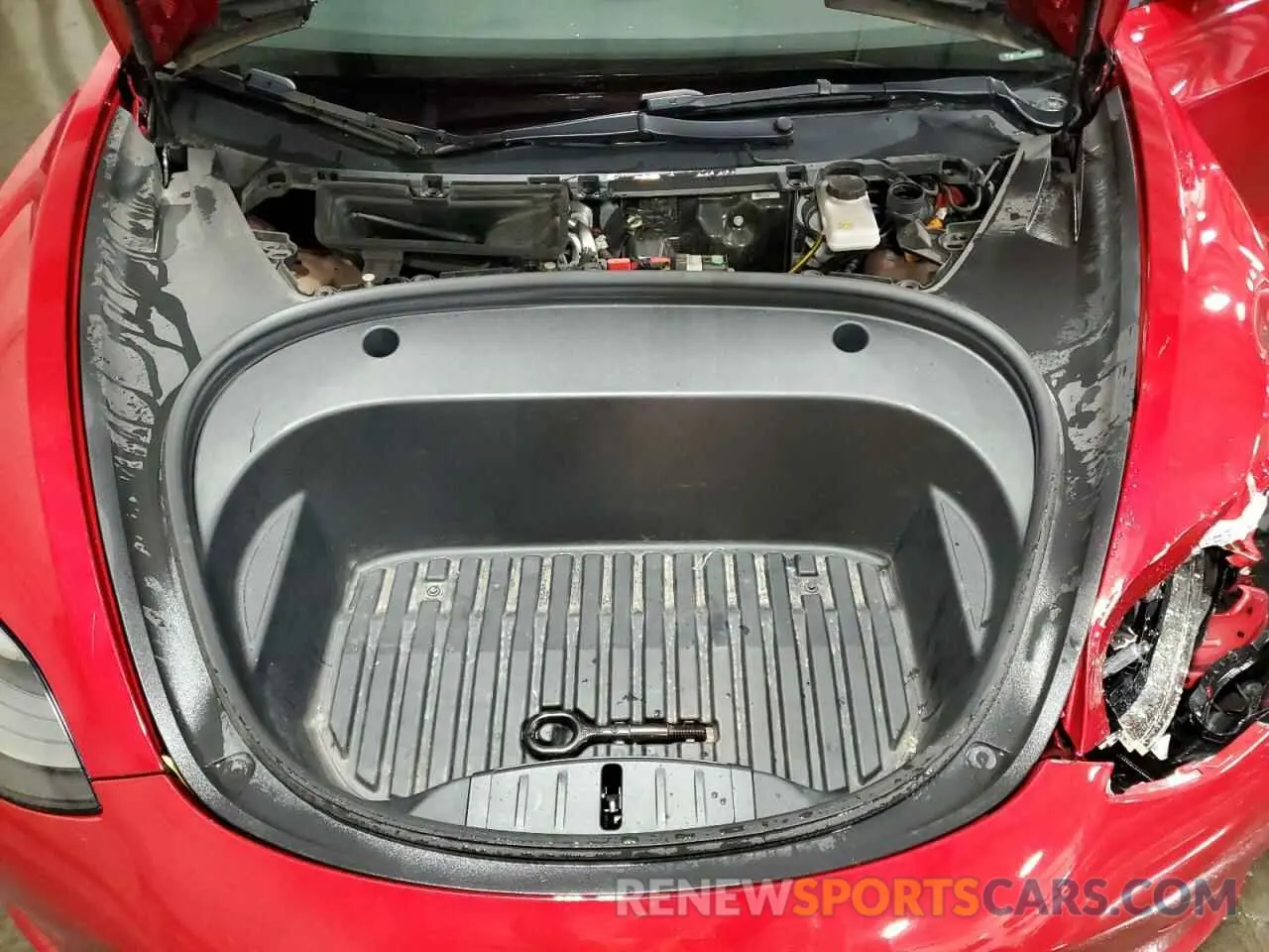 11 fotografías del automóvil dañado 5YJ3E1EA4NF287440 TESLA MODEL 3 2022