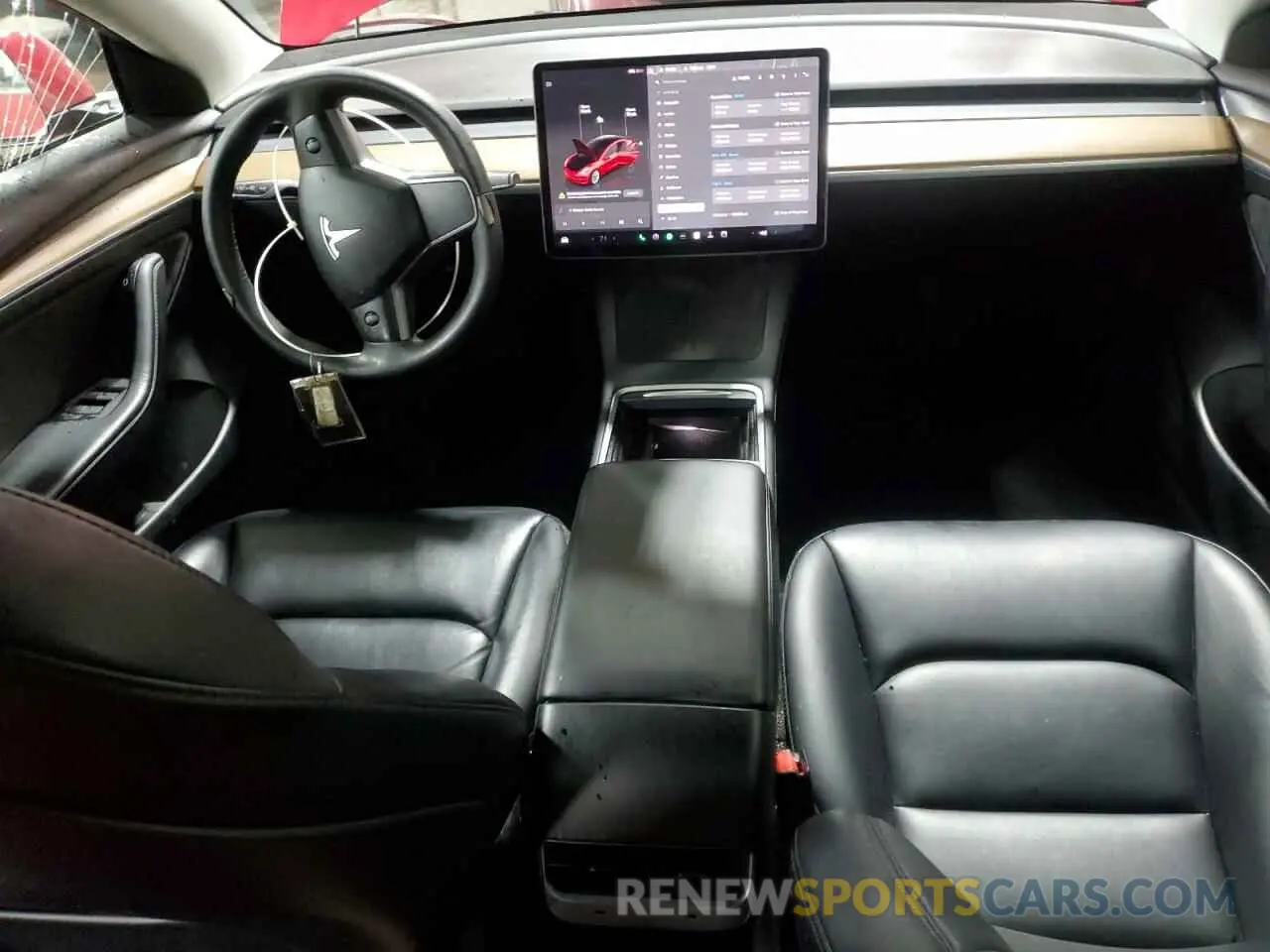 8 fotografías del automóvil dañado 5YJ3E1EA4NF287440 TESLA MODEL 3 2022