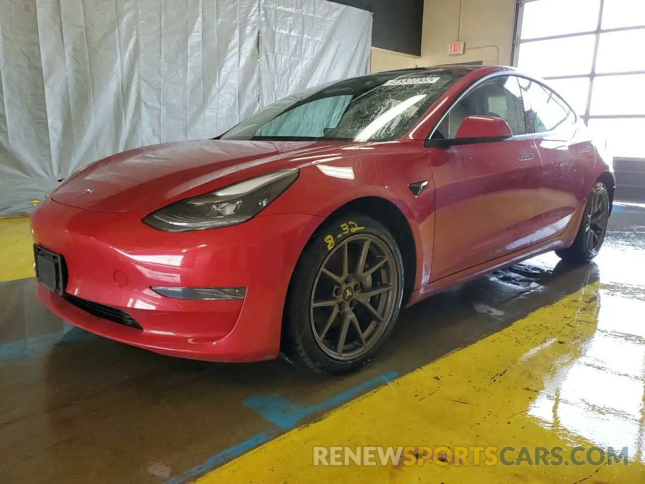 1 fotografías del automóvil dañado 5YJ3E1EA4NF288457 TESLA MODEL 3 2022