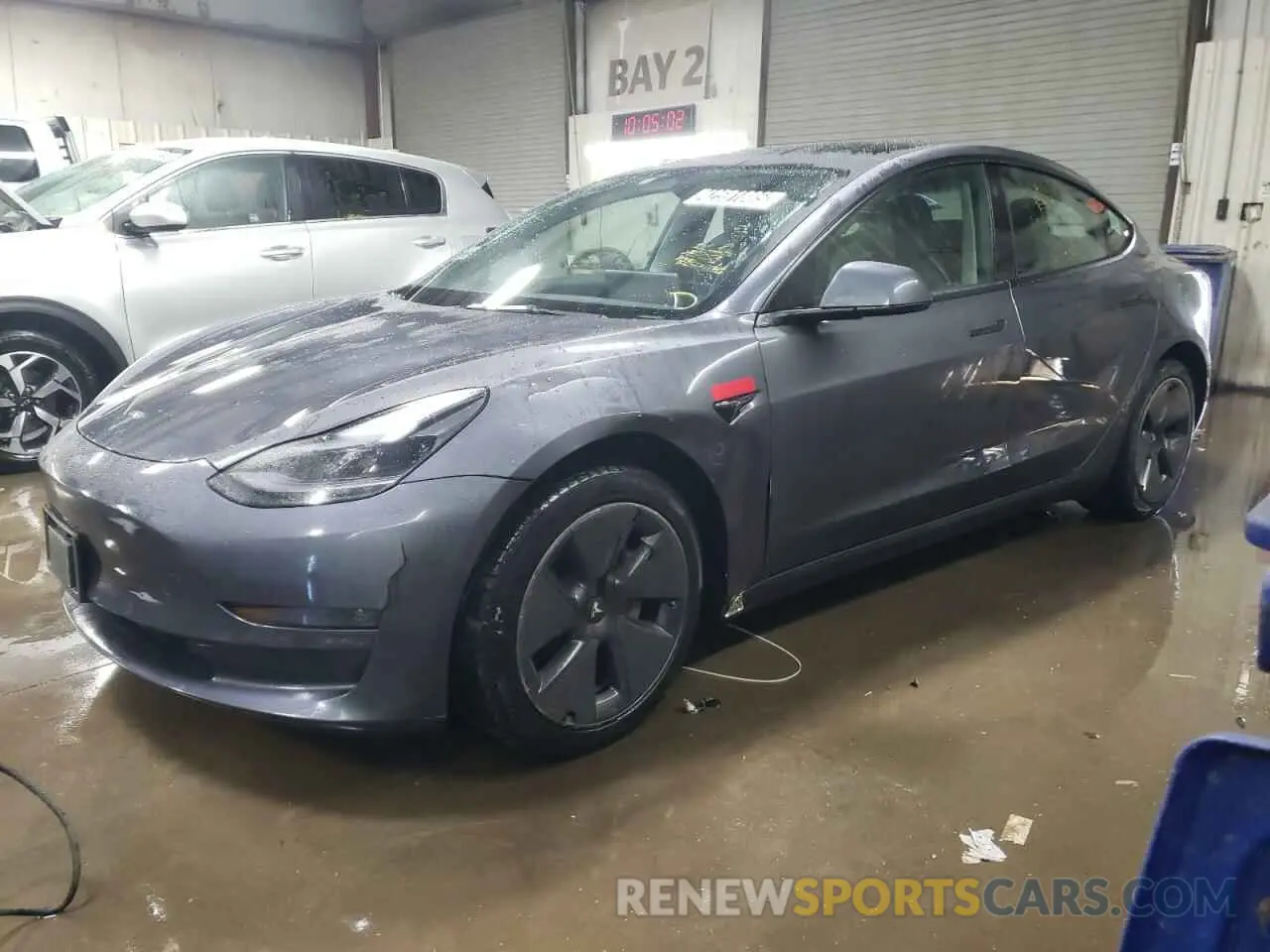 1 fotografías del automóvil dañado 5YJ3E1EA4NF291231 TESLA MODEL 3 2022