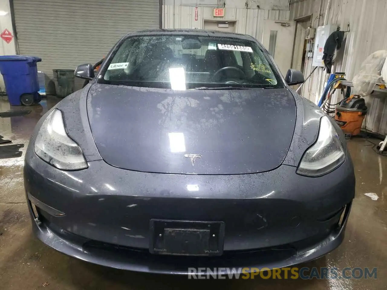 5 fotografías del automóvil dañado 5YJ3E1EA4NF291231 TESLA MODEL 3 2022