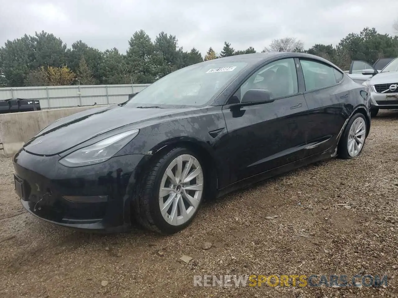 1 fotografías del automóvil dañado 5YJ3E1EA4NF303846 TESLA MODEL 3 2022