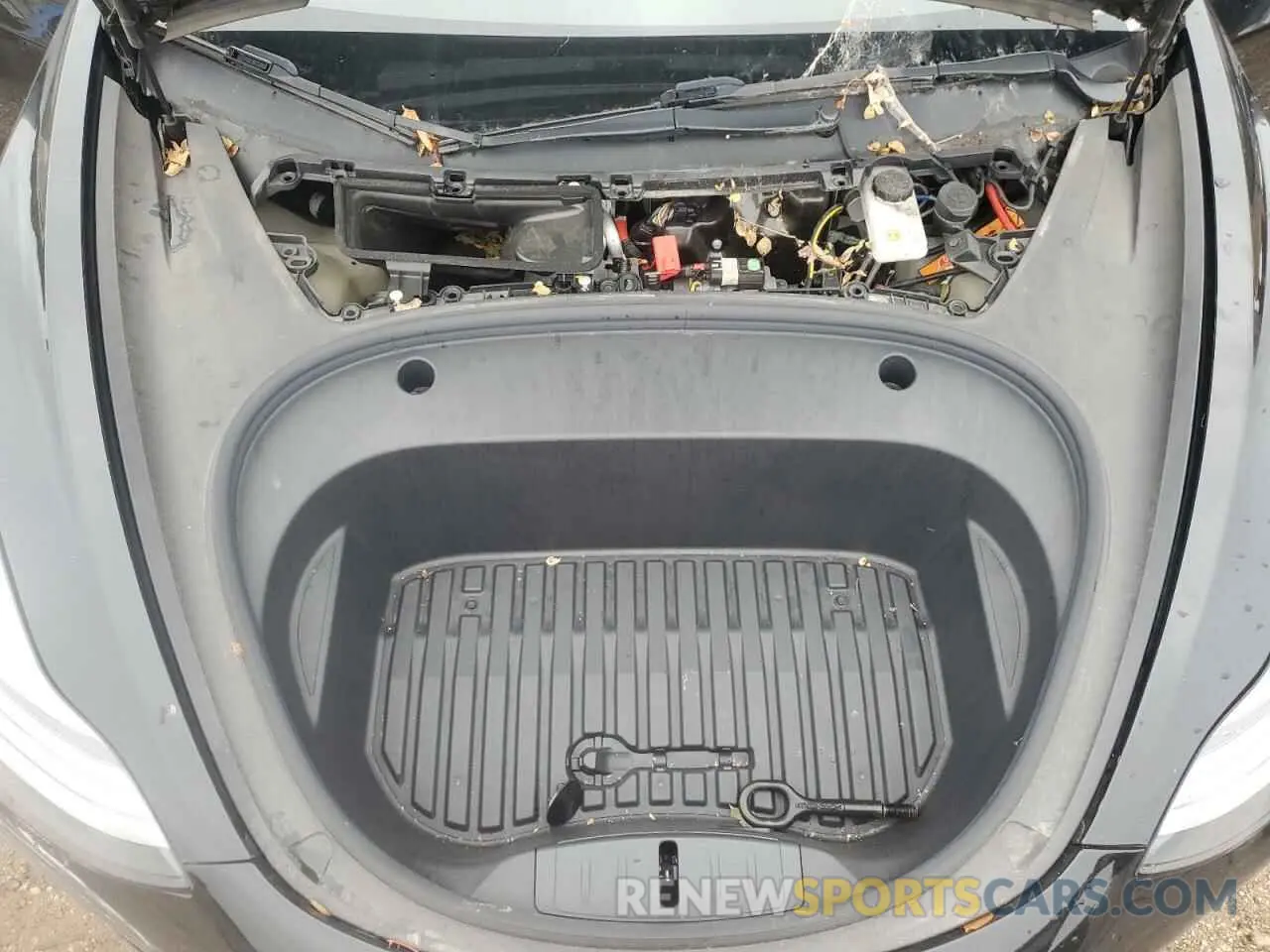 11 fotografías del automóvil dañado 5YJ3E1EA4NF303846 TESLA MODEL 3 2022