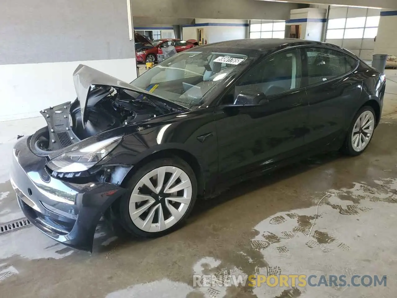 1 fotografías del automóvil dañado 5YJ3E1EA4NF304611 TESLA MODEL 3 2022