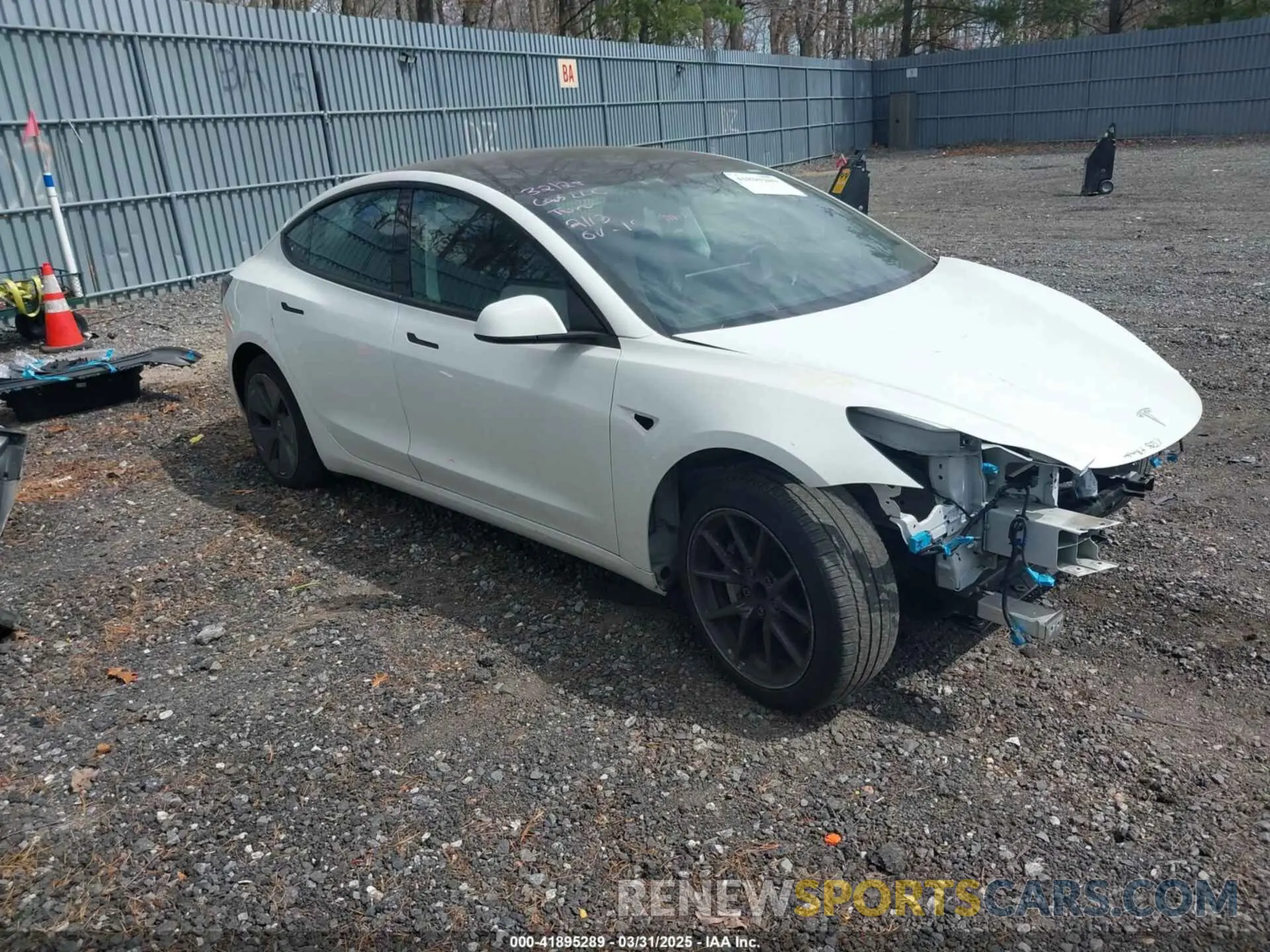 1 fotografías del automóvil dañado 5YJ3E1EA4NF307038 TESLA MODEL 3 2022