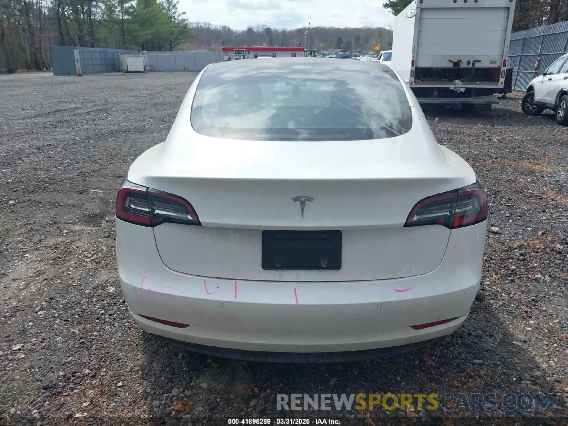 16 fotografías del automóvil dañado 5YJ3E1EA4NF307038 TESLA MODEL 3 2022