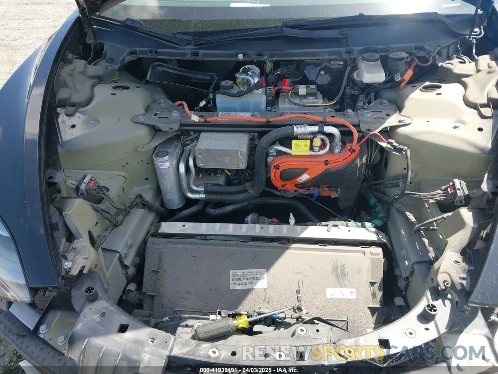 10 fotografías del automóvil dañado 5YJ3E1EA4NF316127 TESLA MODEL 3 2022