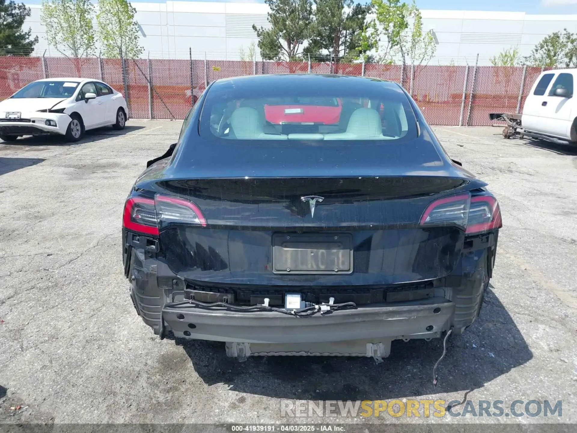 16 fotografías del automóvil dañado 5YJ3E1EA4NF316127 TESLA MODEL 3 2022