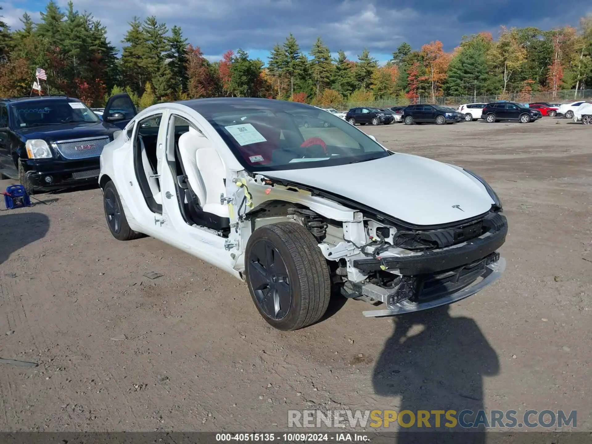 1 fotografías del automóvil dañado 5YJ3E1EA4NF320629 TESLA MODEL 3 2022