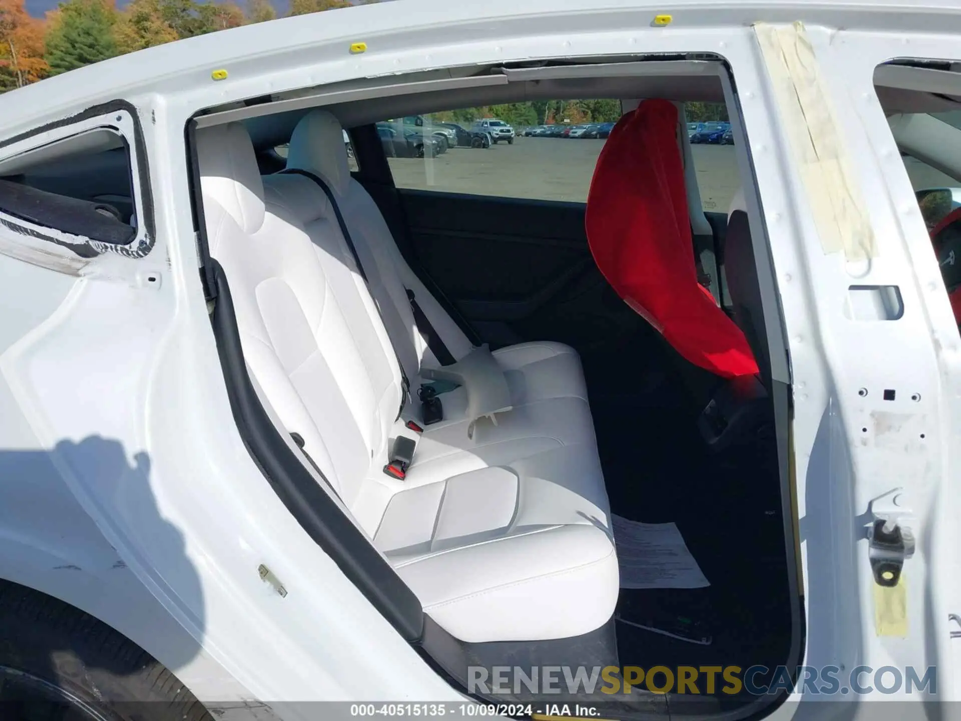 8 fotografías del automóvil dañado 5YJ3E1EA4NF320629 TESLA MODEL 3 2022