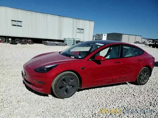 10 fotografías del automóvil dañado 5YJ3E1EA4NF326303 TESLA MODEL 3 2022