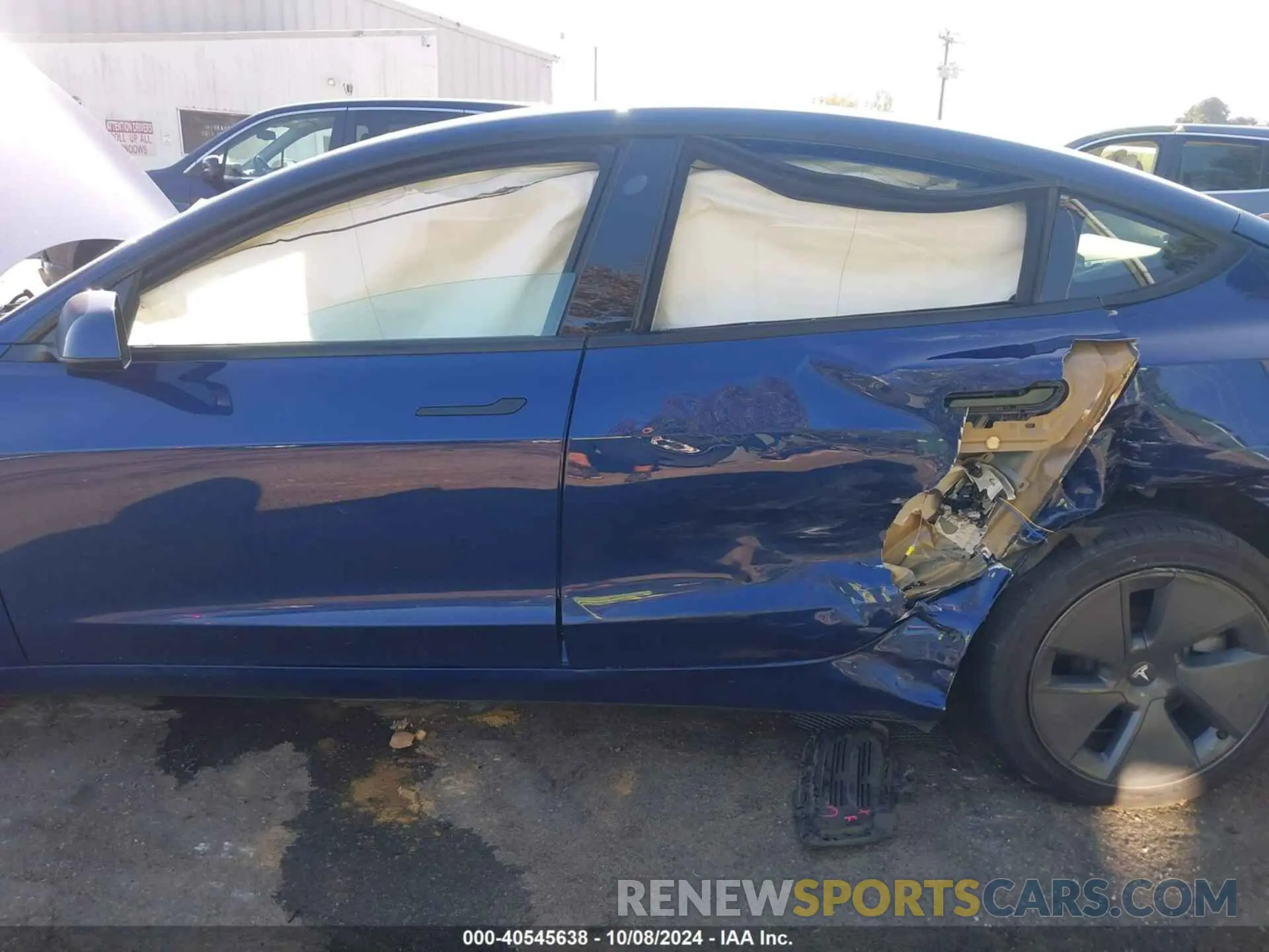 14 fotografías del automóvil dañado 5YJ3E1EA4NF368860 TESLA MODEL 3 2022