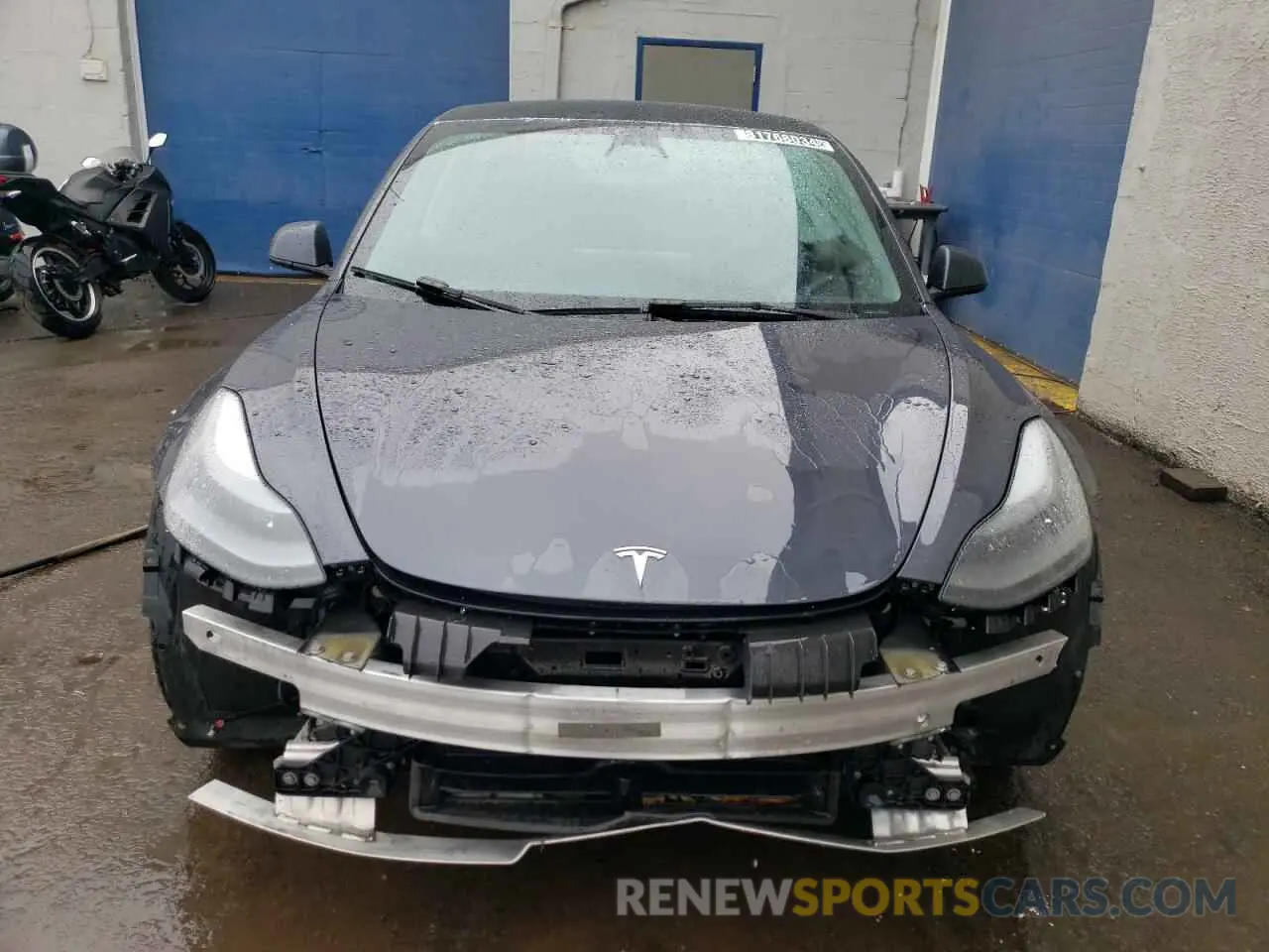 5 fotografías del automóvil dañado 5YJ3E1EA4NF369376 TESLA MODEL 3 2022