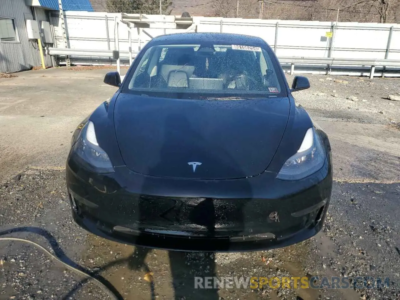5 fotografías del automóvil dañado 5YJ3E1EA4NF370947 TESLA MODEL 3 2022