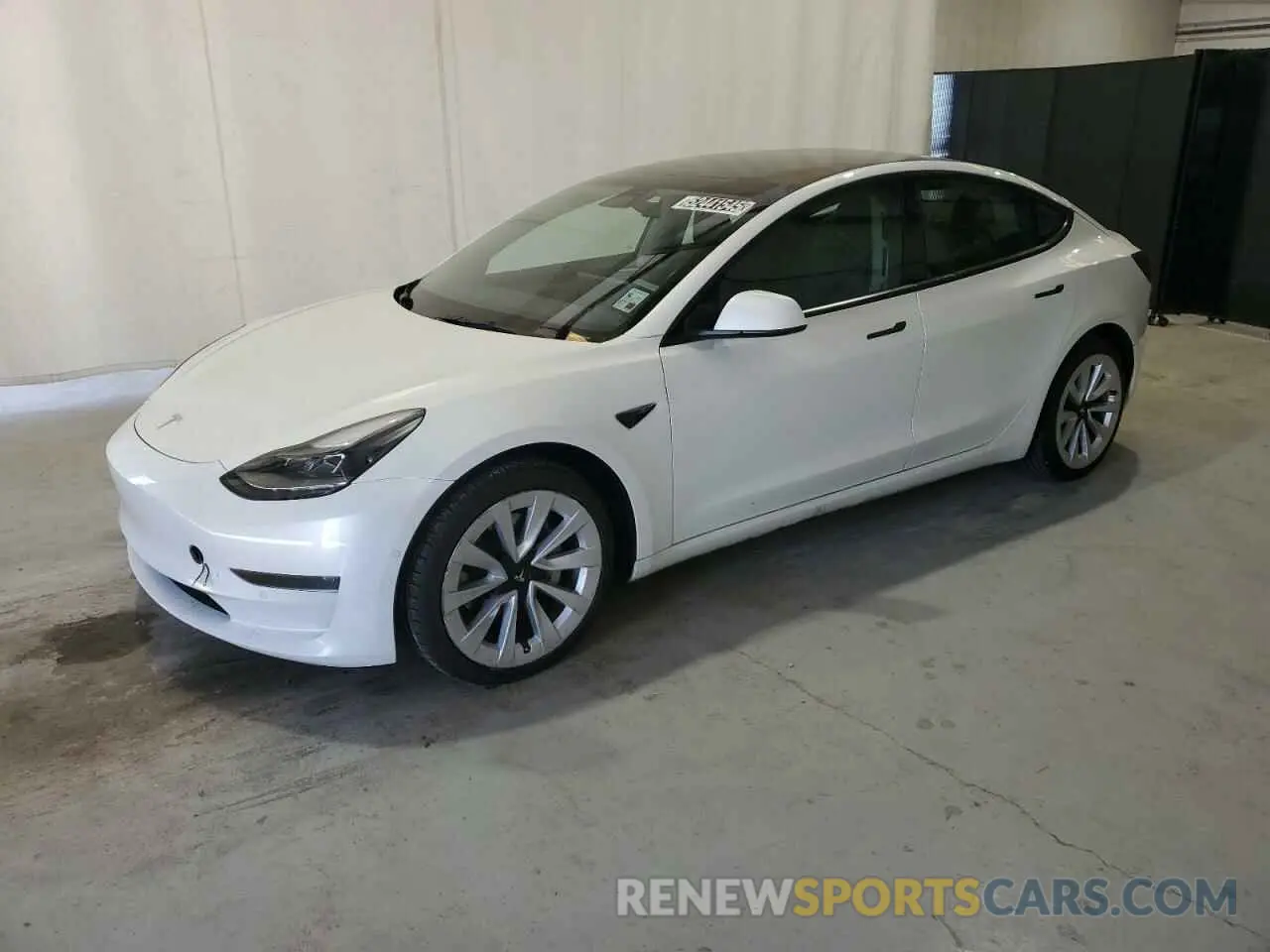 1 fotografías del automóvil dañado 5YJ3E1EA4NF371371 TESLA MODEL 3 2022