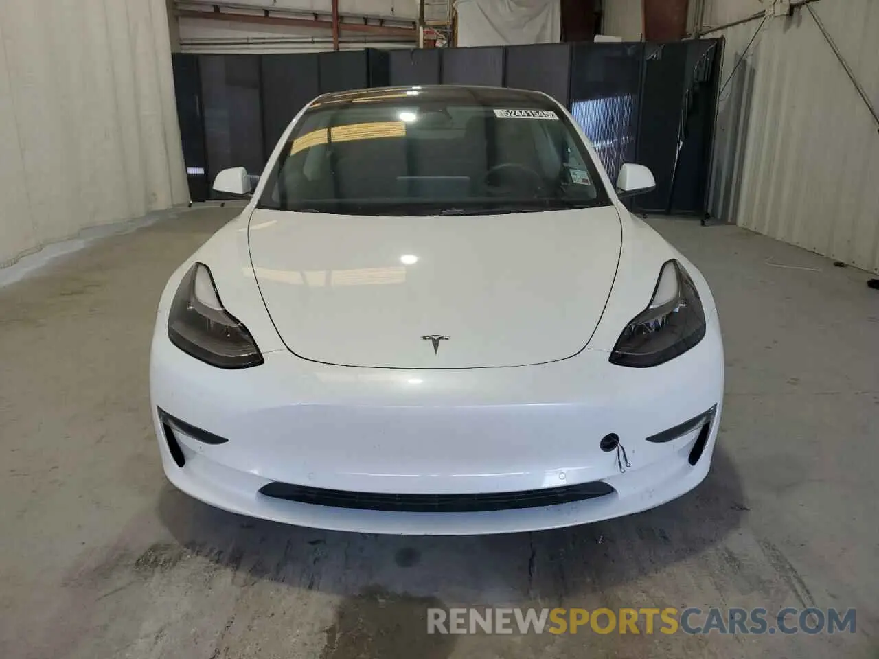 5 fotografías del automóvil dañado 5YJ3E1EA4NF371371 TESLA MODEL 3 2022