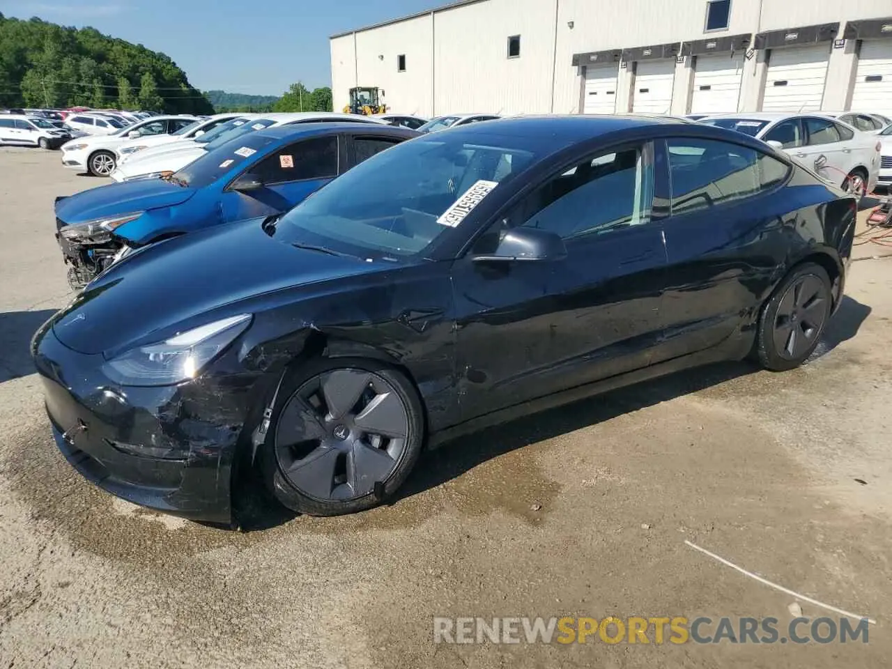 1 fotografías del automóvil dañado 5YJ3E1EA4NF371998 TESLA MODEL 3 2022