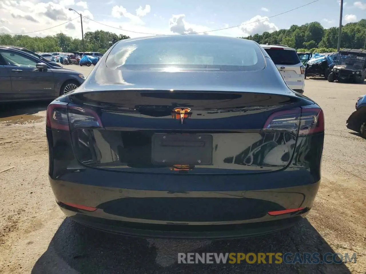 6 fotografías del automóvil dañado 5YJ3E1EA4NF371998 TESLA MODEL 3 2022